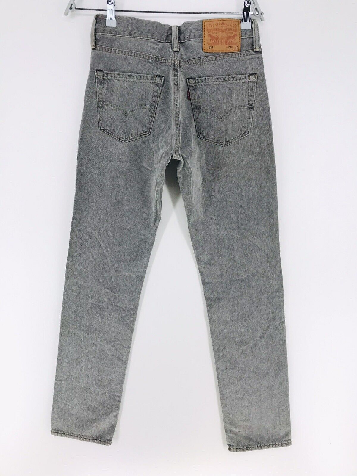 Levi's 511 Grey Slim Fit Jeans Size W28 L32