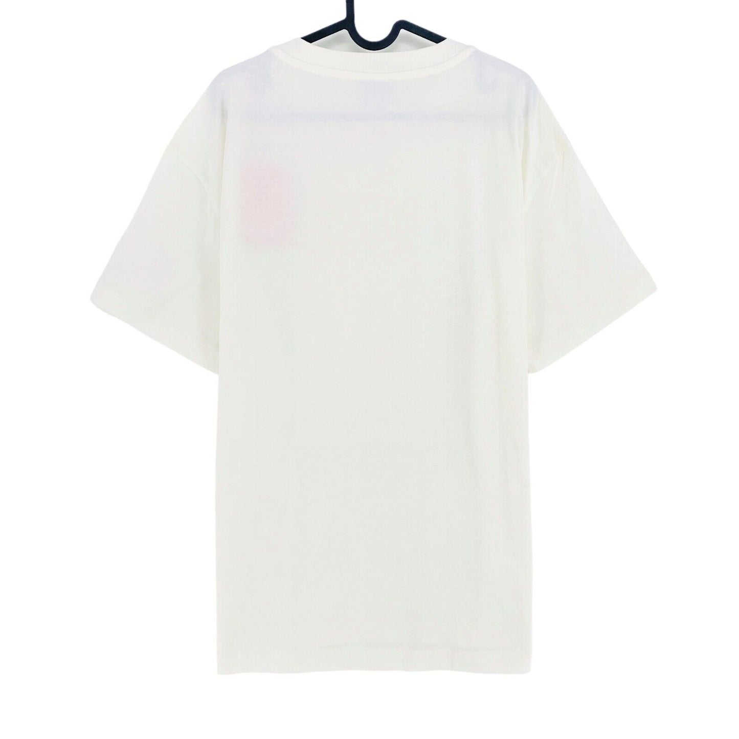 DIESEL Blanc avec Spray Can Print Crew Neck T Shirt Taille XL