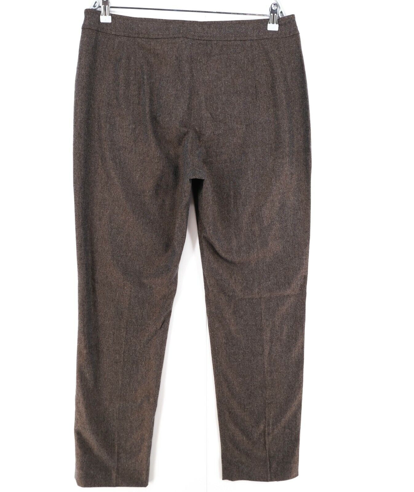 PERSONA Brown Wool Blend Pants Trousers Size EUR 44 50 UK 14 20 US 12 18