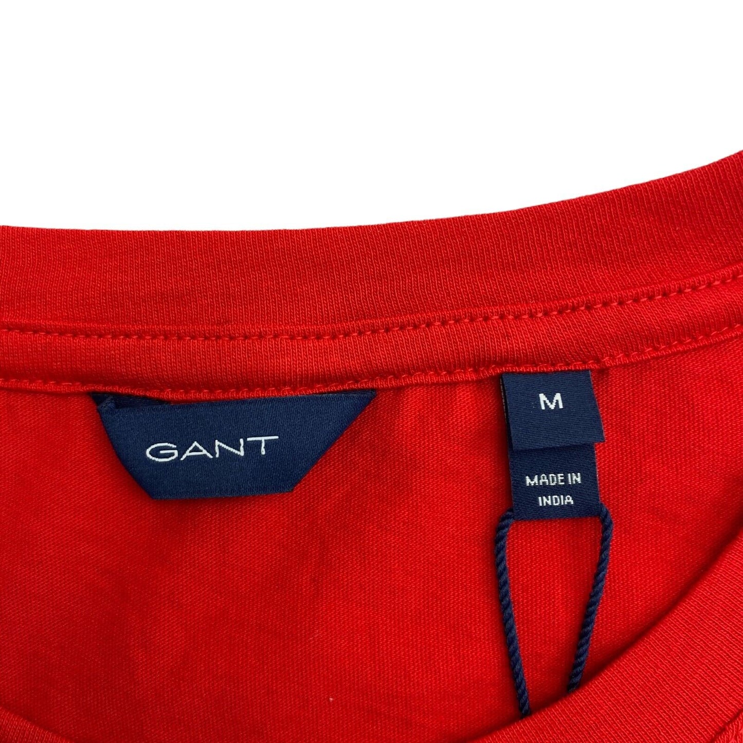 GANT Red The Original Crew Neck T-Shirt Top Size M