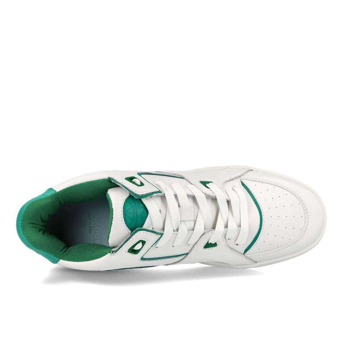 Just Don Basketball Courtside Lo White Green Sneakers Shoes EUR 44 UK 9 US 10