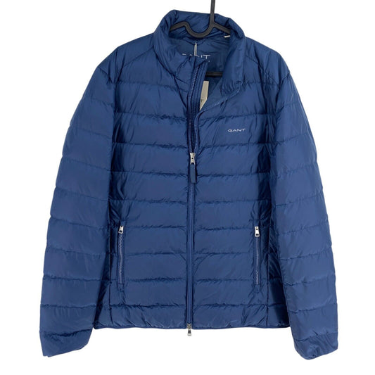 GANT Men Dark Blue Light Down Jacket Coat Size M