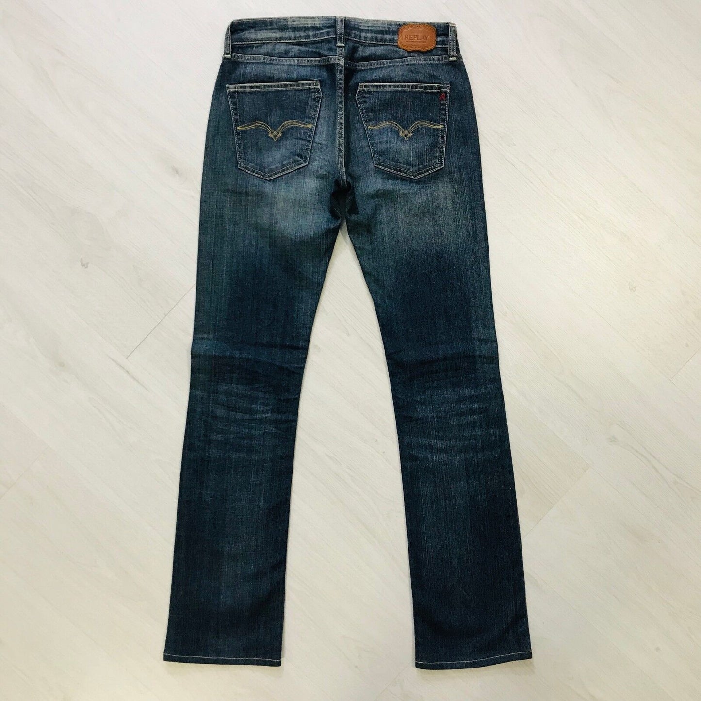 Replay Damen Jeans IOKO Straight, Größe W26 L34