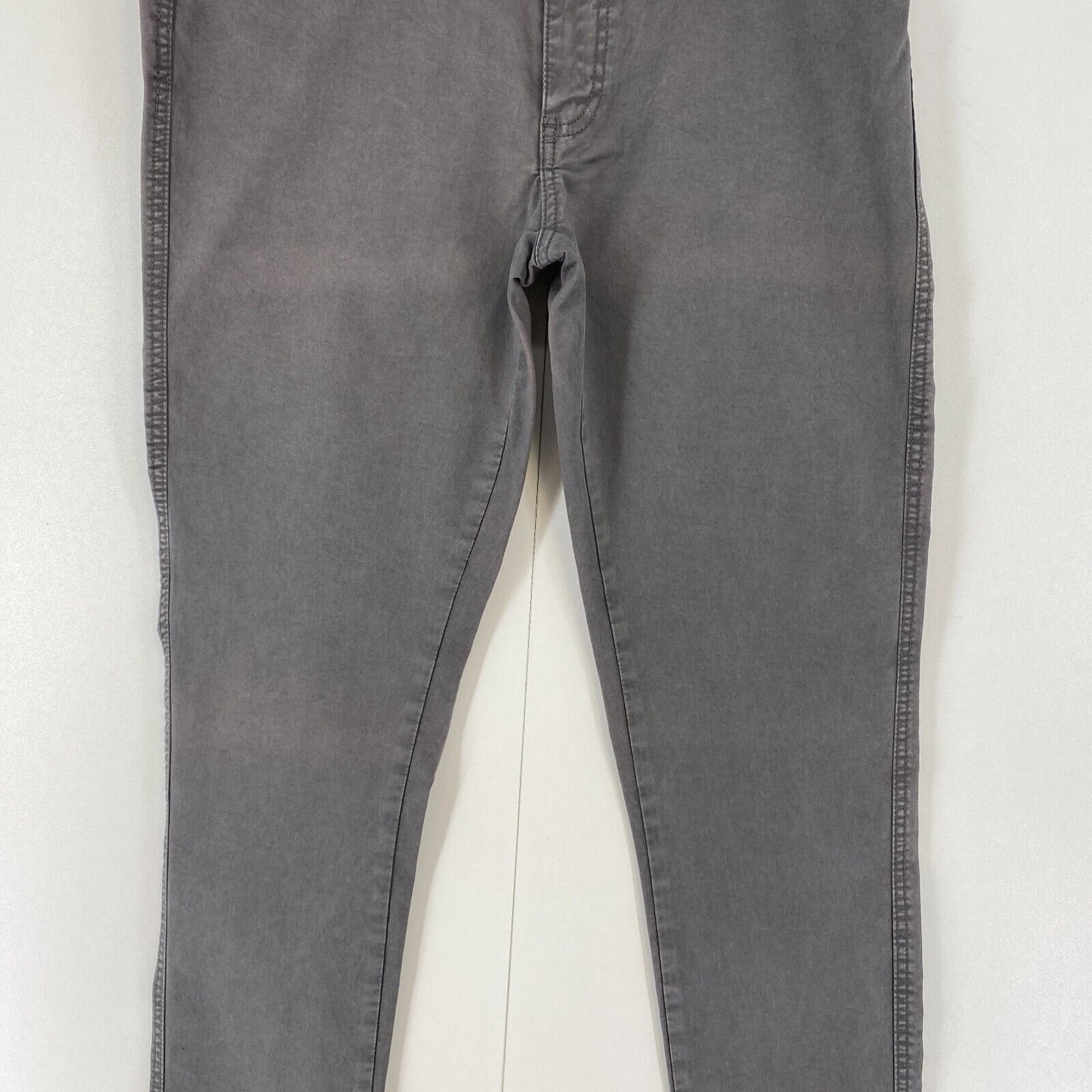 U.S. POLO ASSN Women Grey Skinny Fit Jeggings Trousers W31 L34