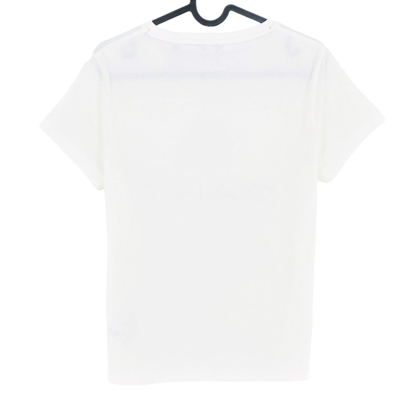 GANT T-shirt à col rond blanc Lock Up taille M