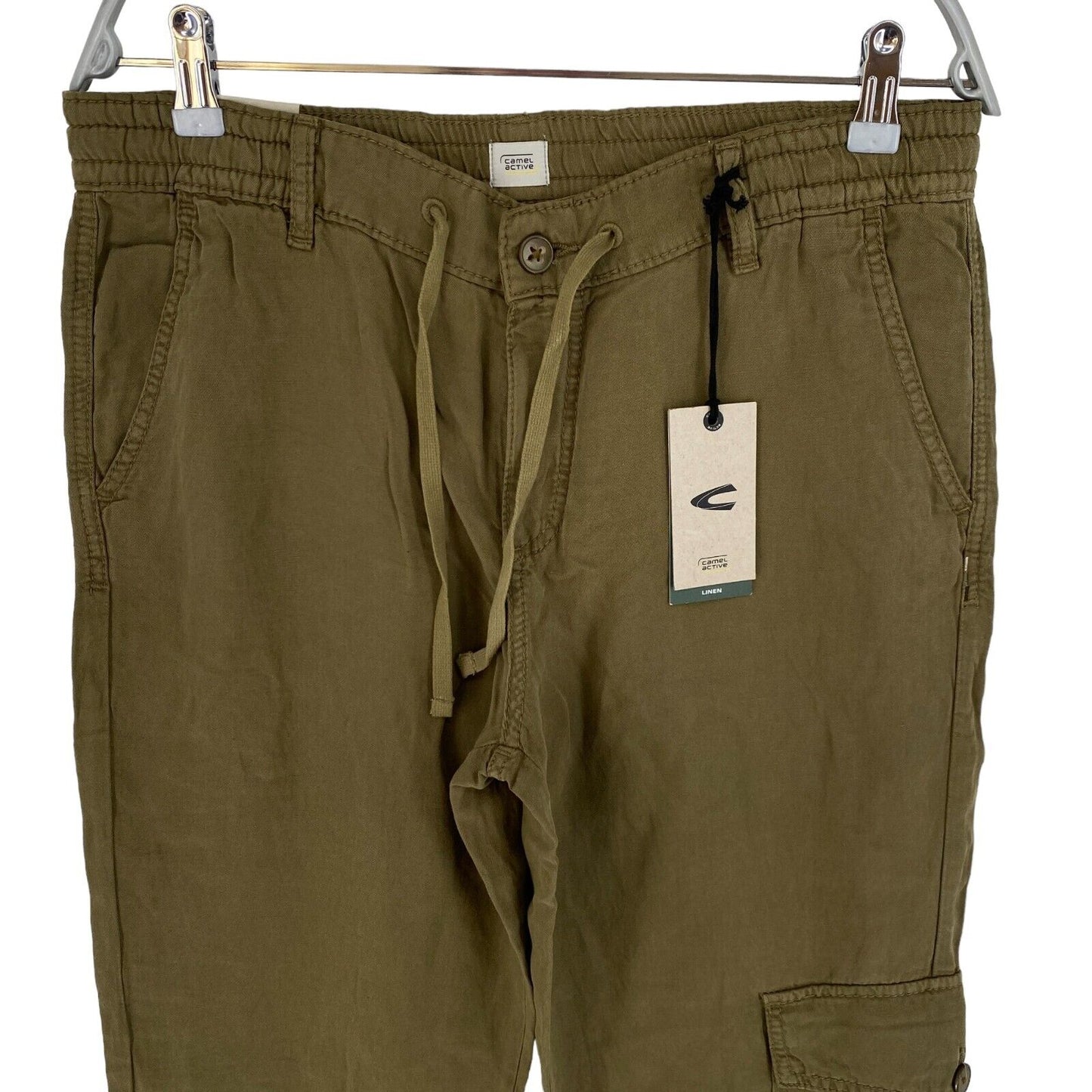 CAMEL ACTIVE Green Loose Fit Cargo Pants Trousers Size W27 L30