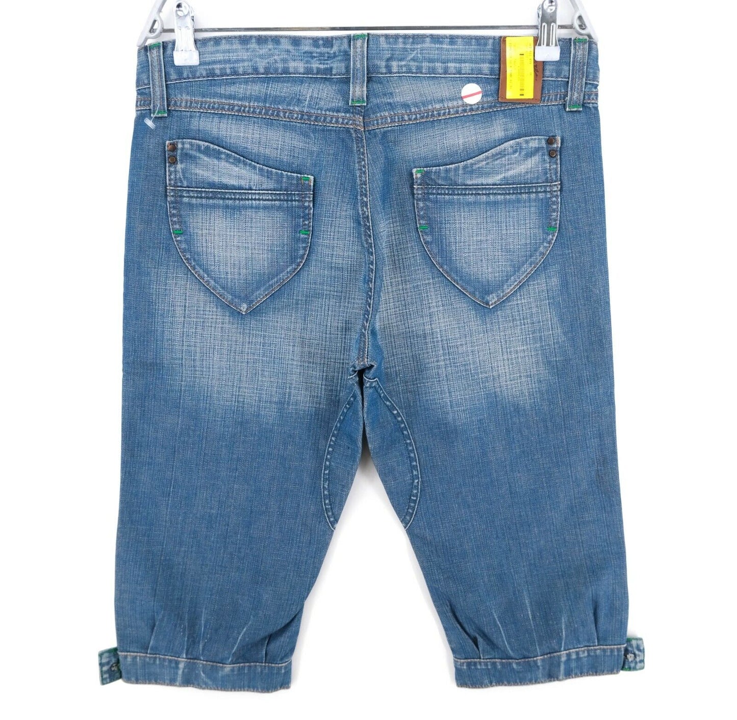 RRP €125 KOOKAI Blue Denim Shorts Size W26 W32