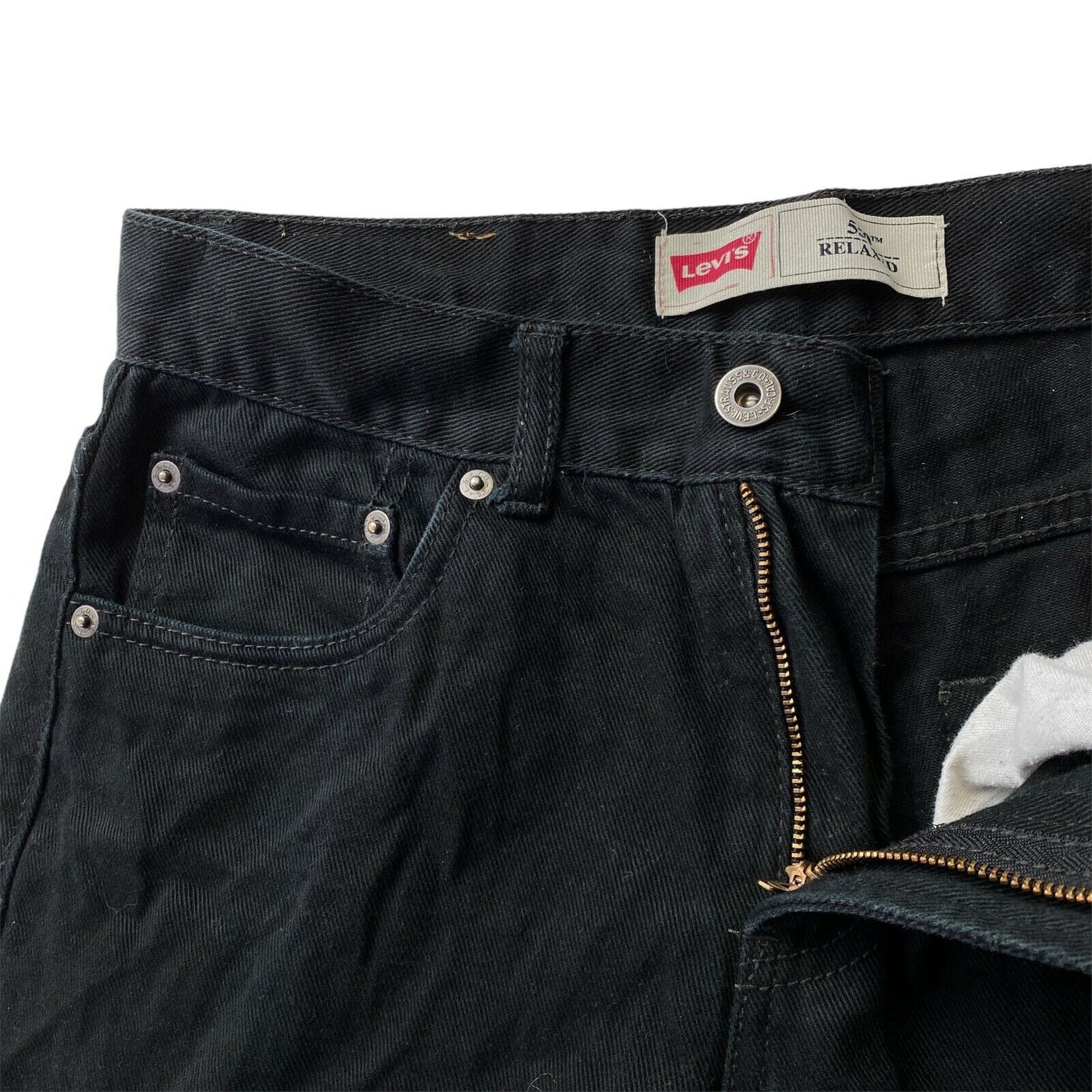 Levi's 550 Jeans für Jungen, Relaxed Fit, Dunkelgrau, Größe 16 Jahre, Regular/W28 L28