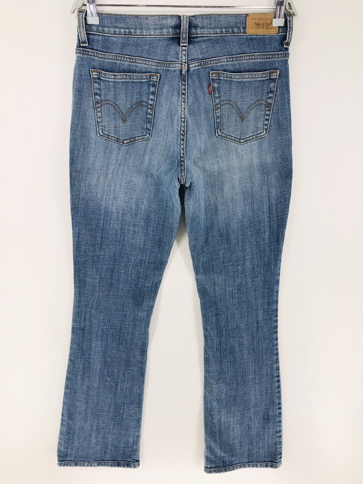 Vintage Levi's 515 Women Blue Regular Bootcut Fit Moms Jeans 6 L / W30 L36