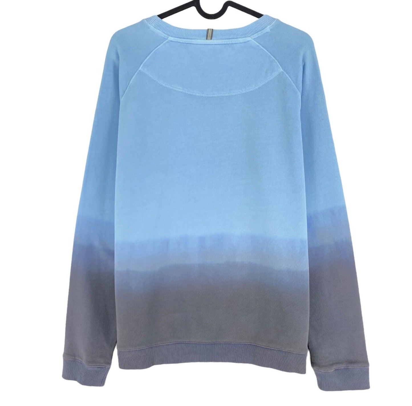 Camel Active Blue Crew Neck Pull teint Pull Taille L