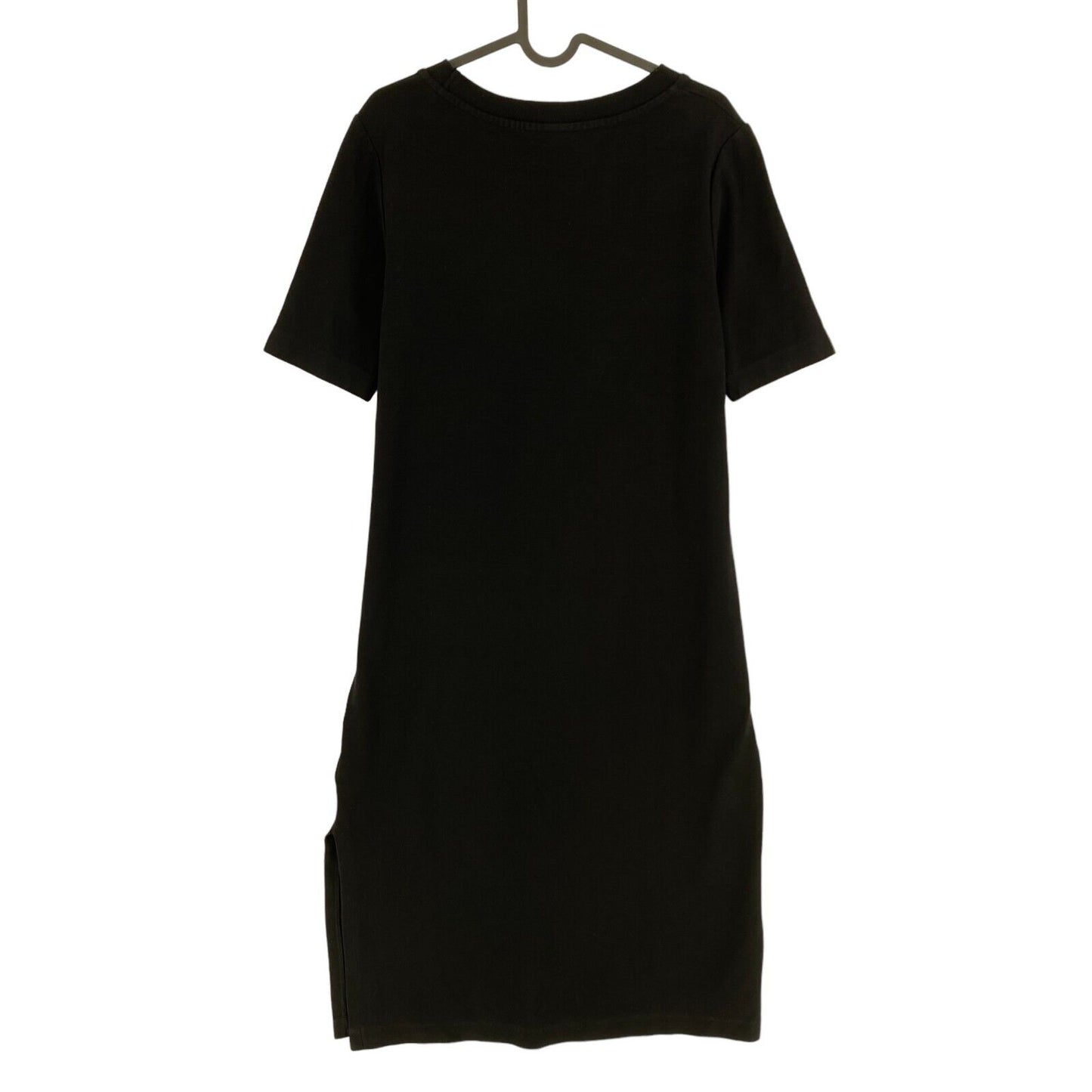 GANT Black Icon G Jersey Crew Neck Short Sleeves Dress Size M