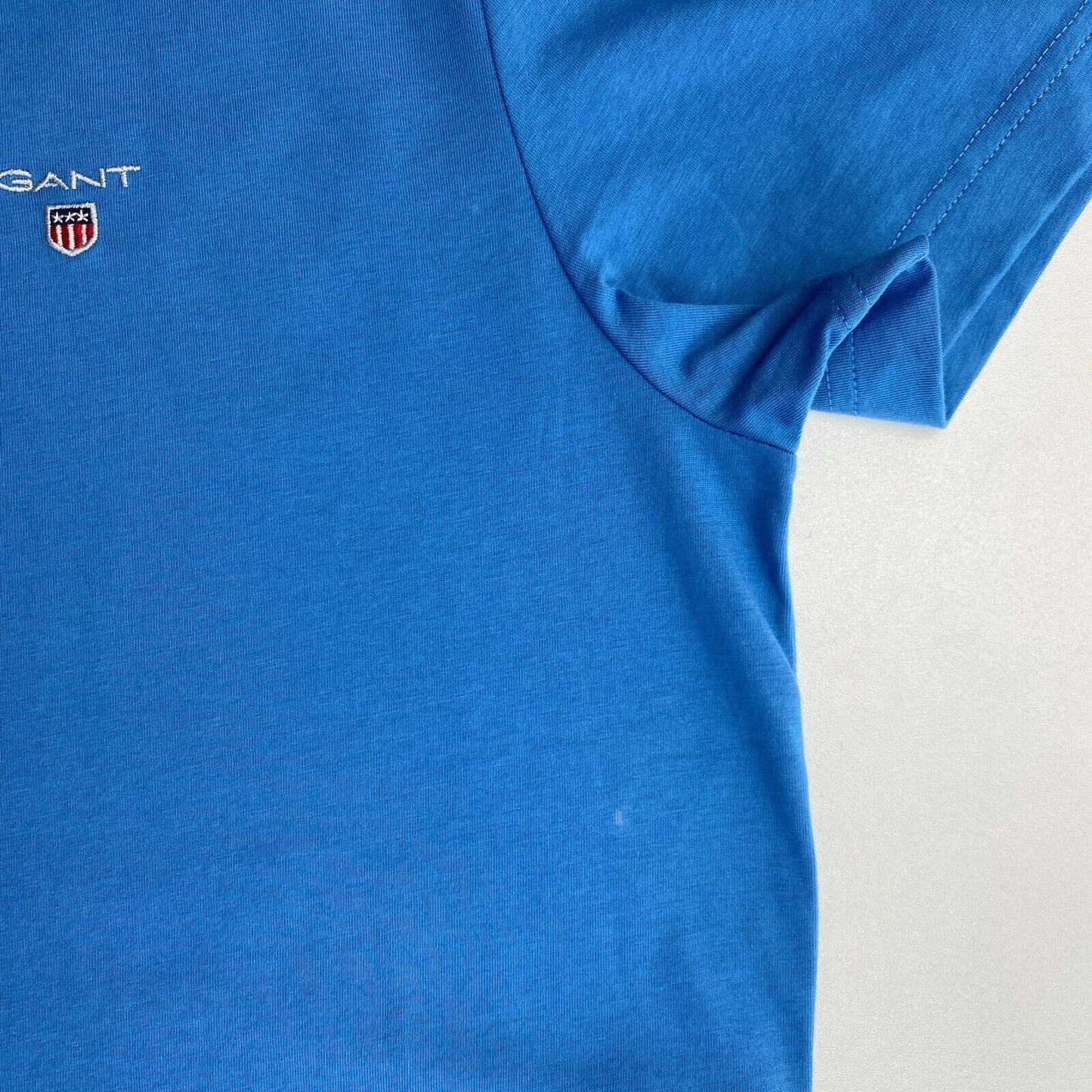 GANT Blue Original Crew Neck Short Sleeves T Shirt Size L