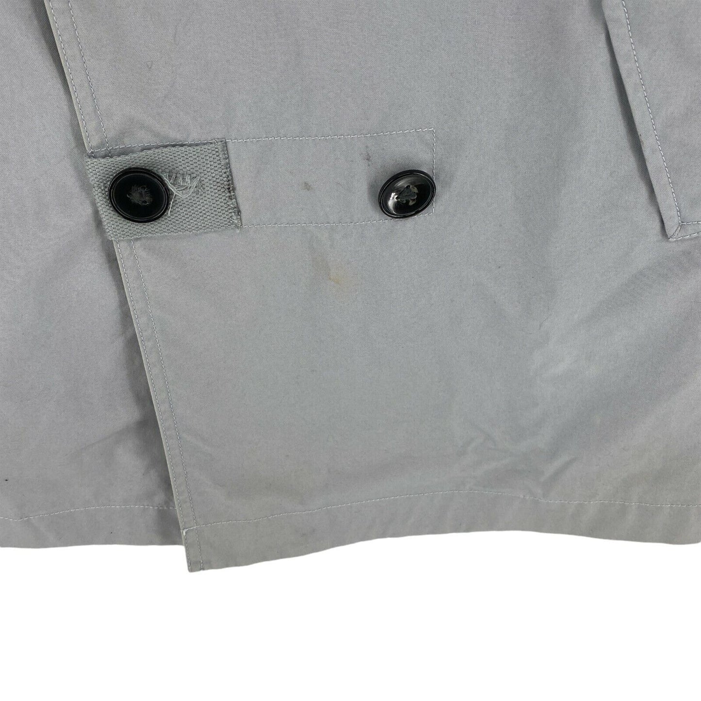 G-STAR RAW CORRECT LINE P-CORRECT Grey 100% Cotton Trench Coat Size M