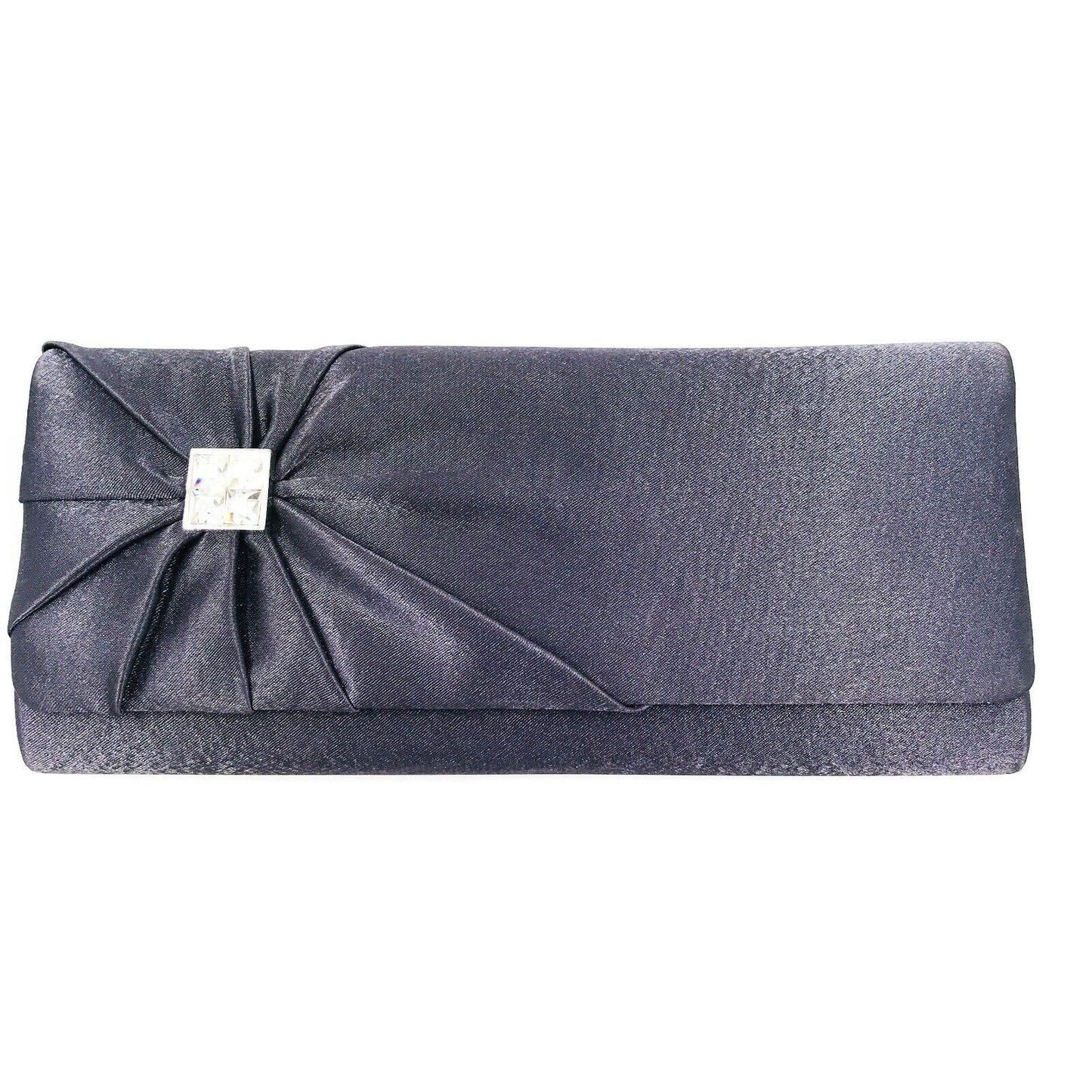 Olga Berg Grey Designer Clutch Bag