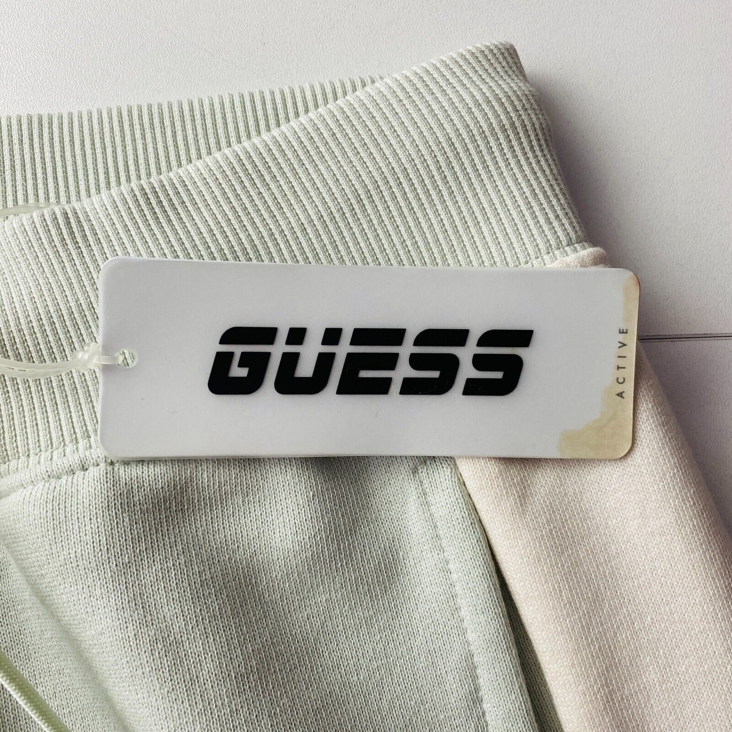 GUESS Women Light Blue Regular Fit Cuffed Sweatpants Trousers Size XS