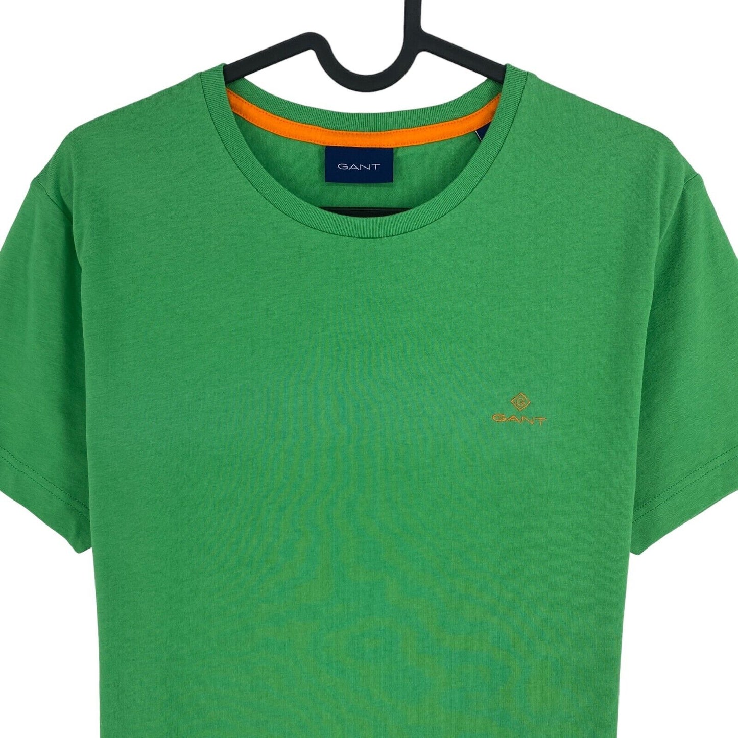 GANT Men Green Contrast Logo Crew Neck Short Sleeves T Shirt Size M