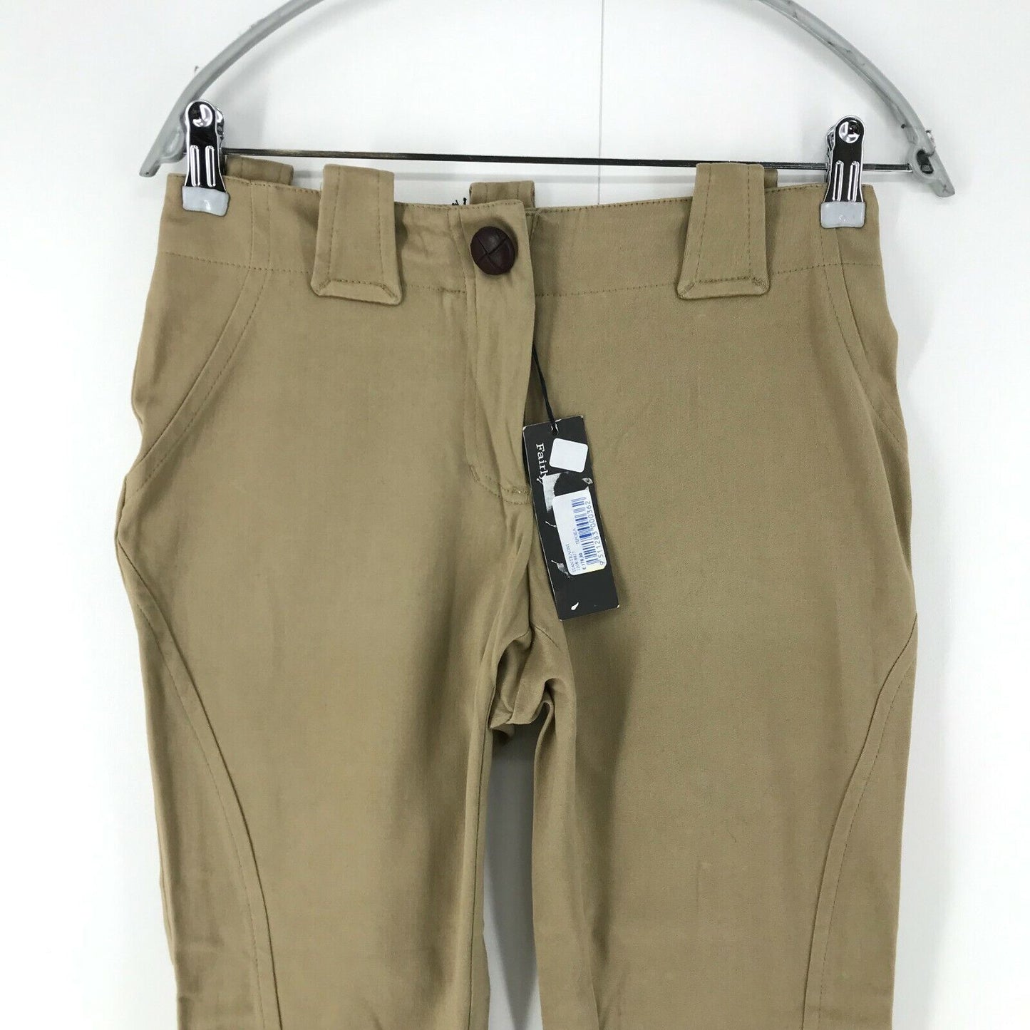 Fairly Damen Caprihose, Braun, Regular Fit, Größe 40 W27