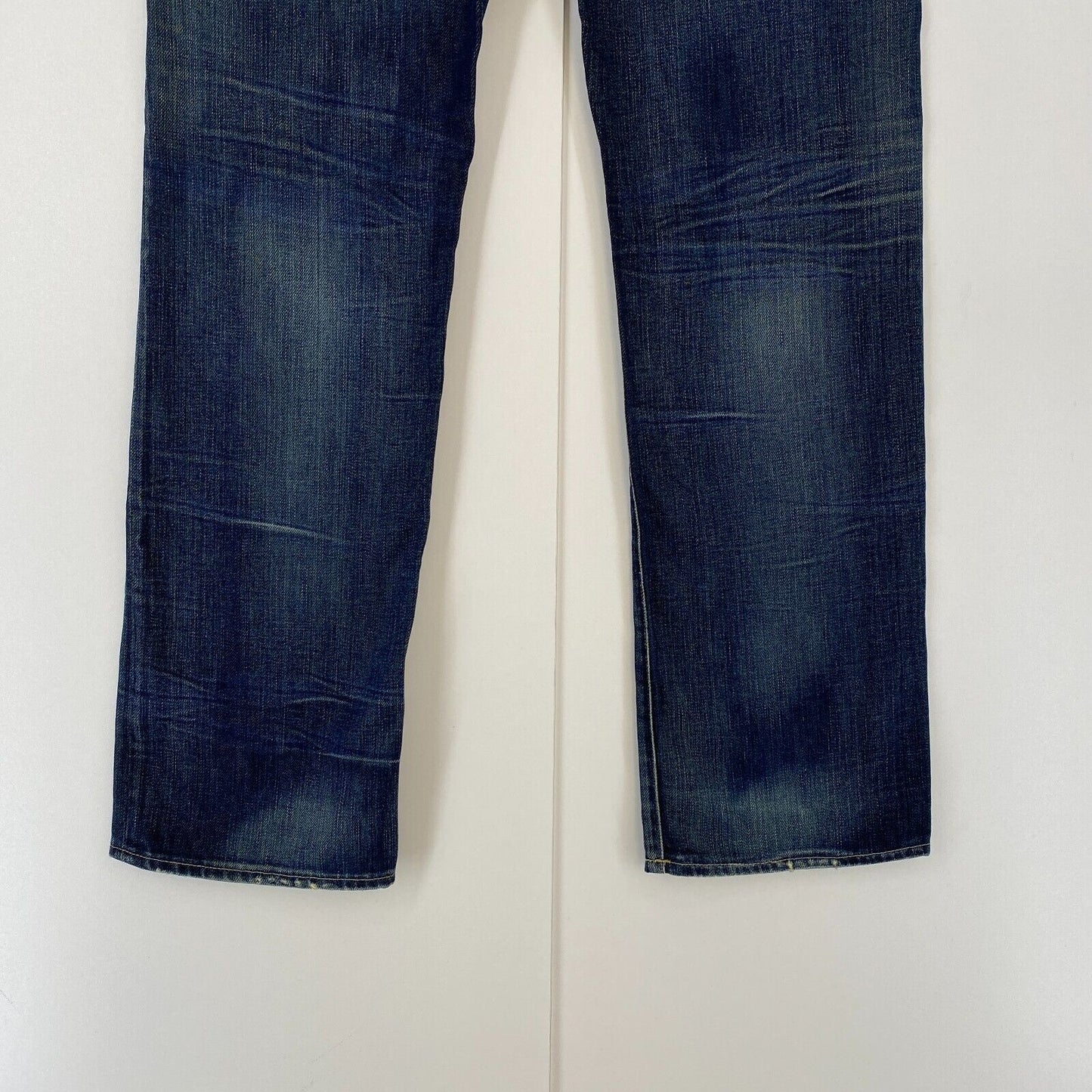 G-STAR RAW 3301 Blue Slim Fit Distressed Jeans W33 L34