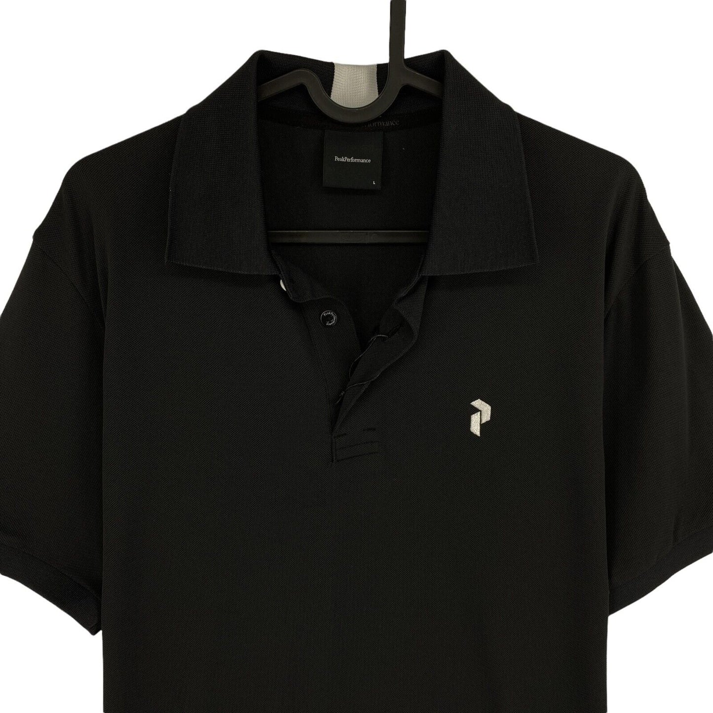 Peak Performance Black Tech Solid SS Polo Taille L