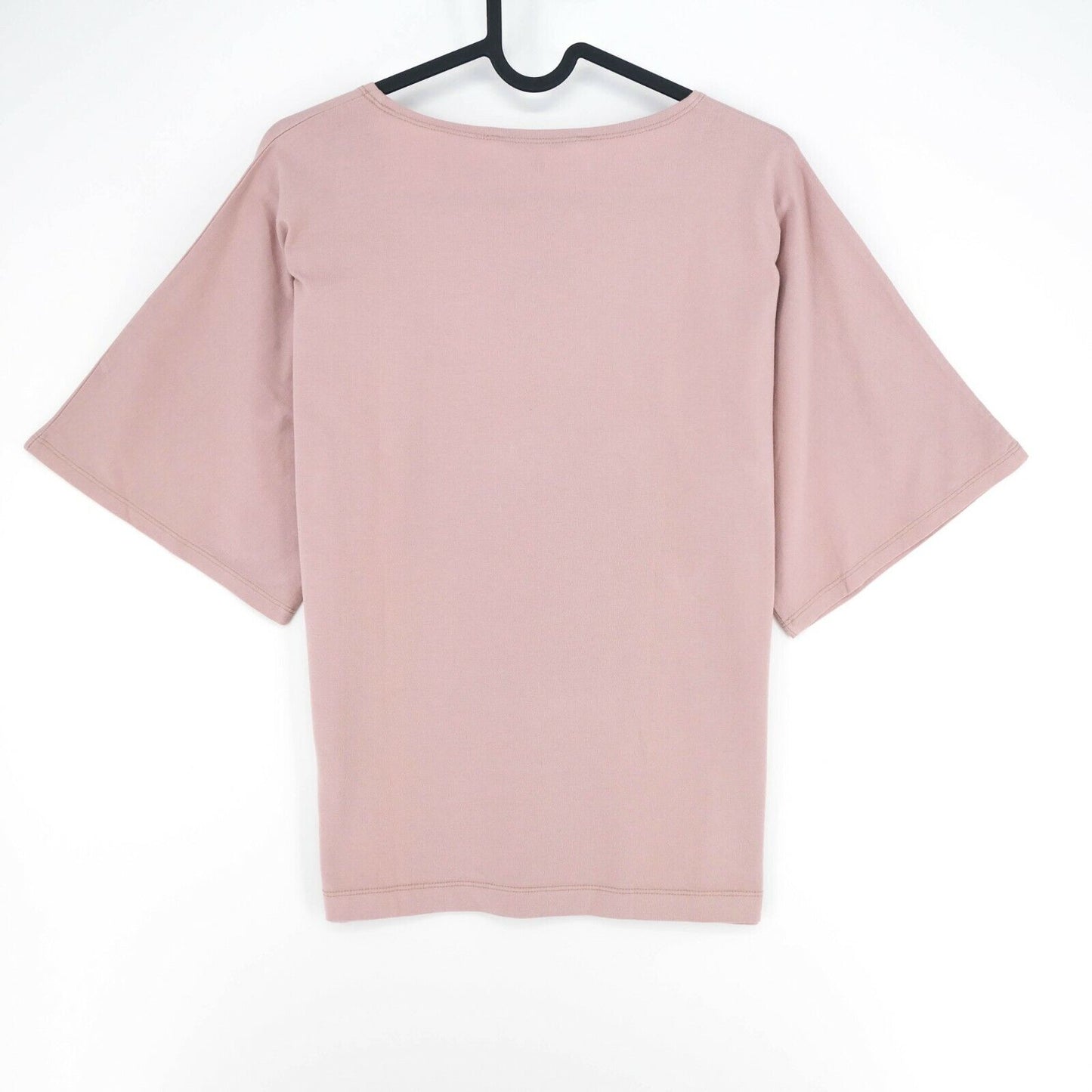 FCUK JEANS T-shirt col en V imprimé fleur rose taille S