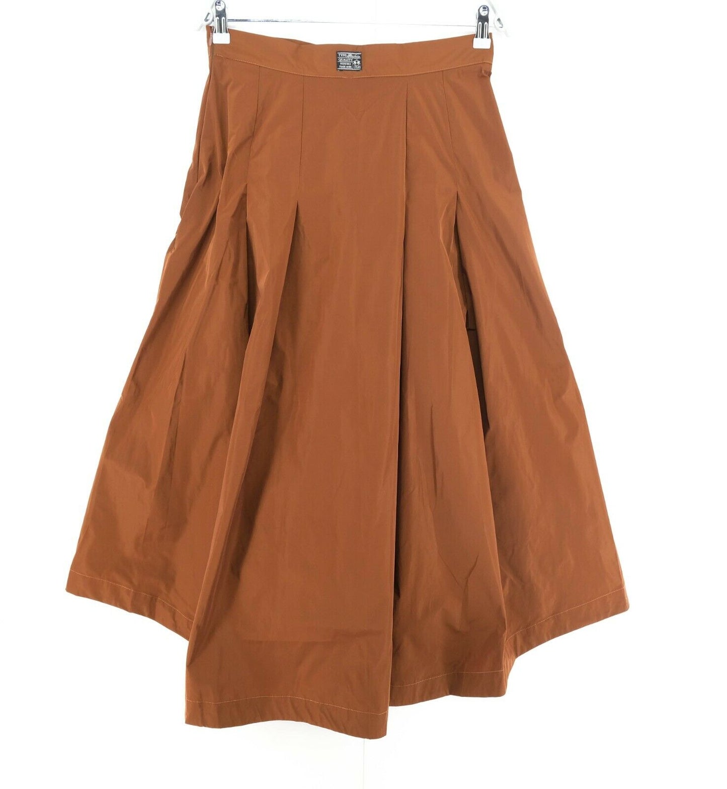 LA MARTINA Jupe Longue Tafeta Marron Taille 3/M