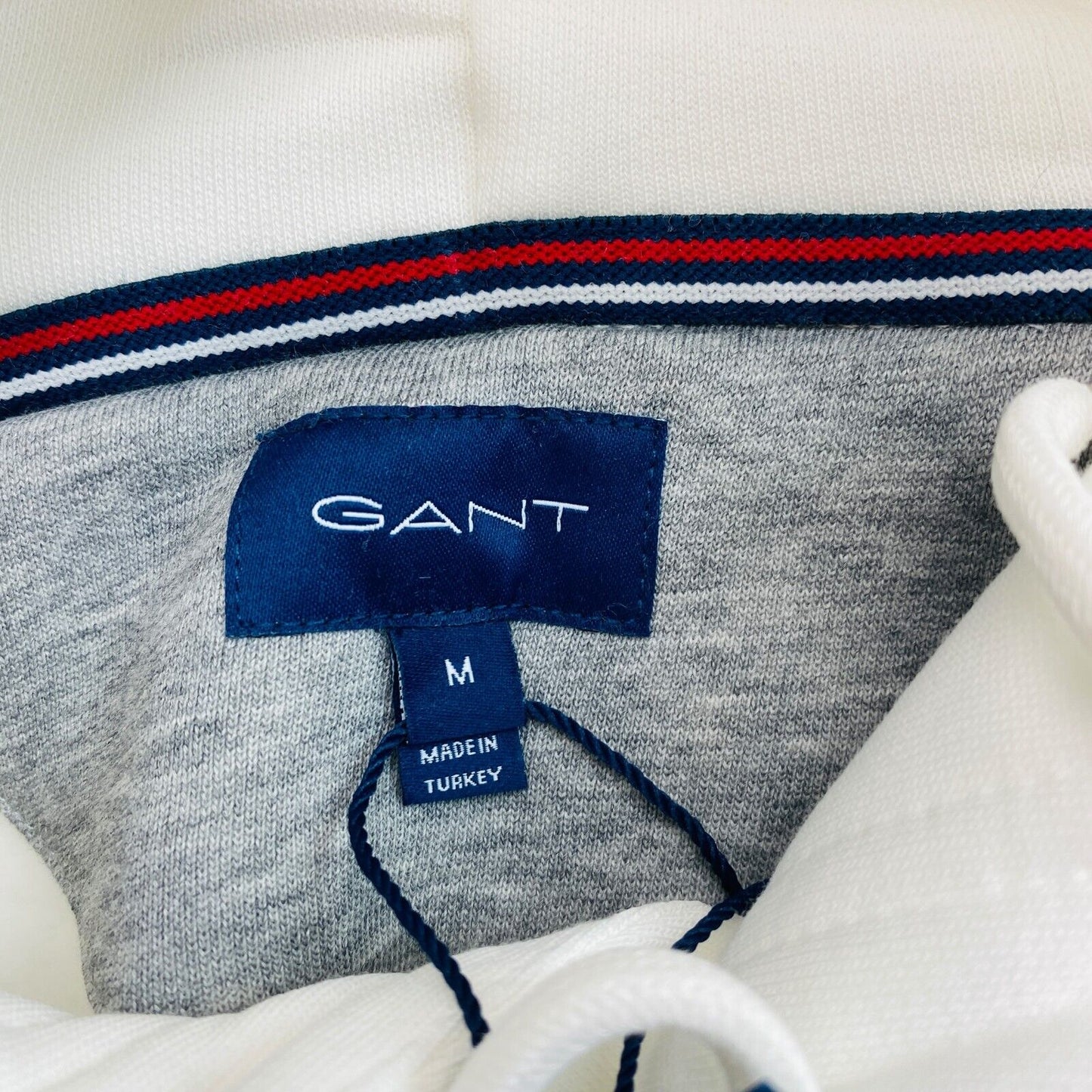 GANT Weiß Original Hoodie Pullover Pullover Größe M