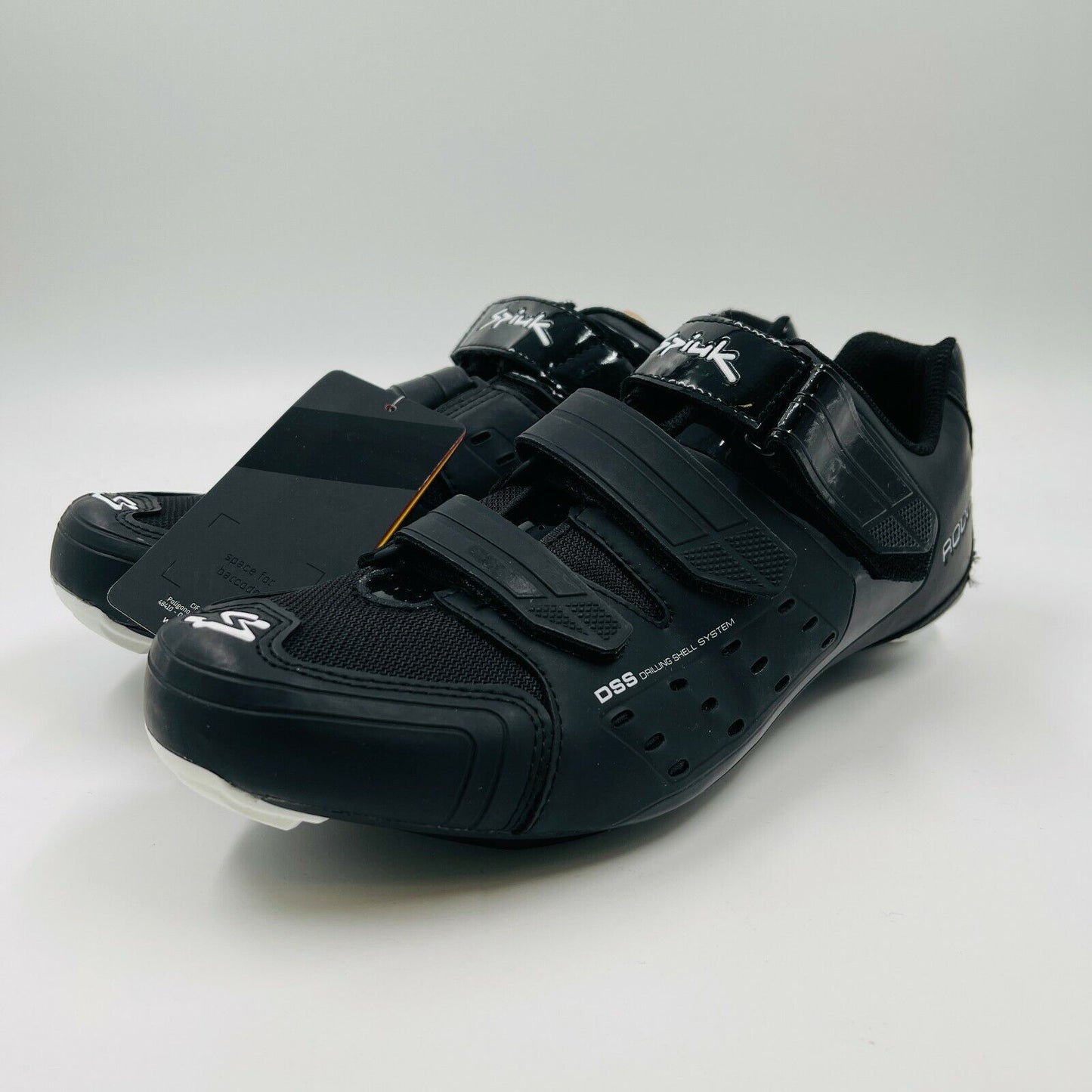 Spiuk RODDA Noir Chaussures de Cyclisme Route Taille EUR 45 US 10.5 UK 11