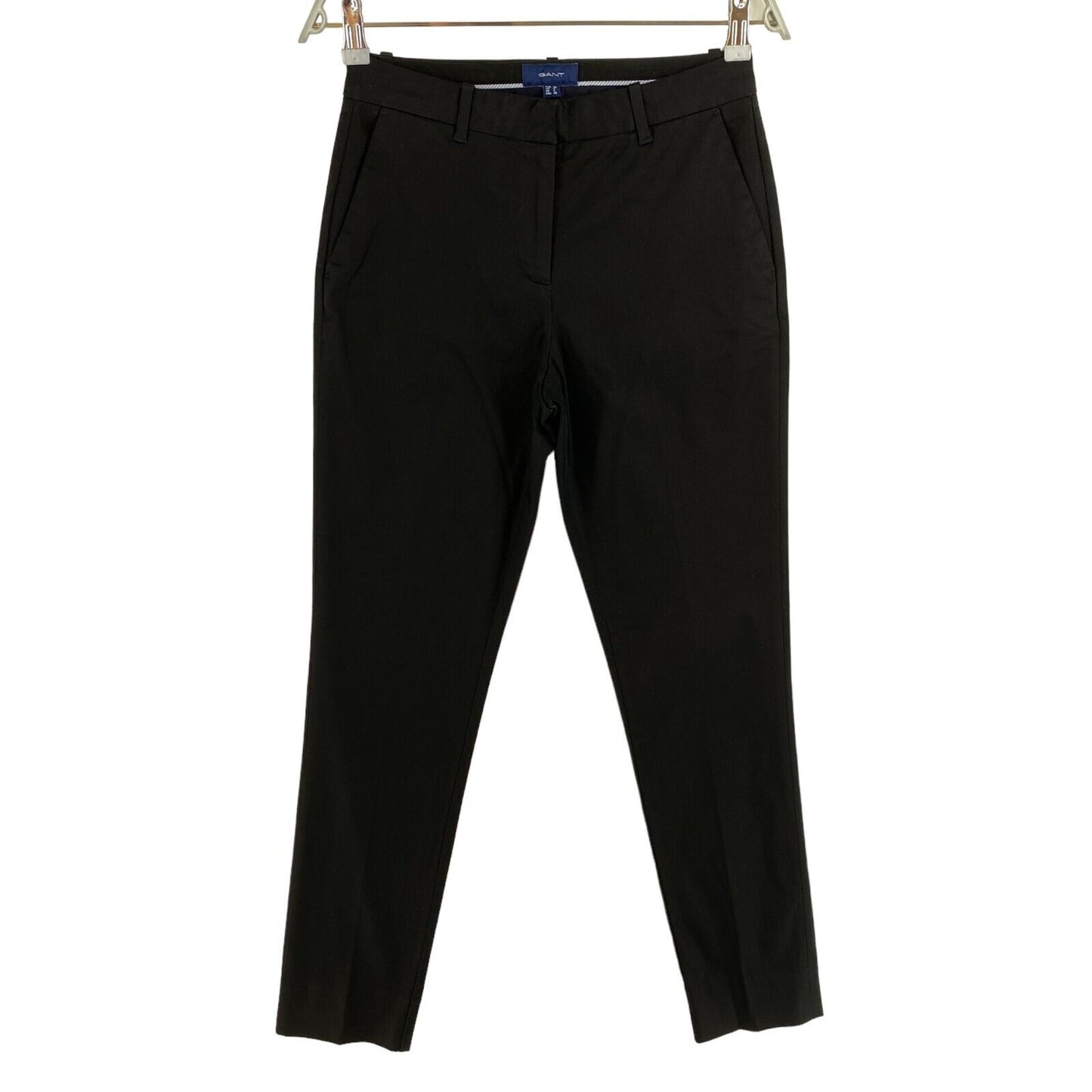 GANT Schwarze Tech Prep Slacks Hose Größe EU 34 UK 6 US 4