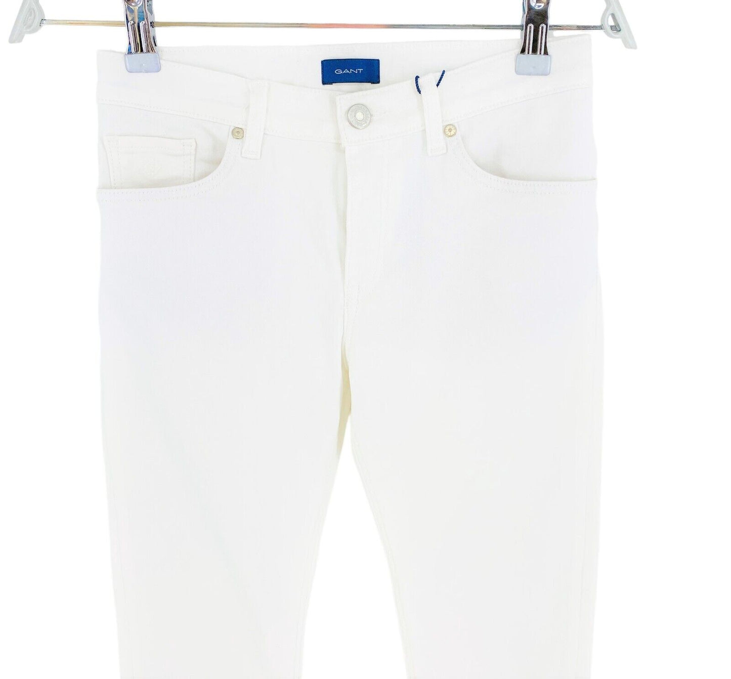 GANT Girls White Skinny 5 Pockets Jeans Size 13-14 Years 158/164 cm