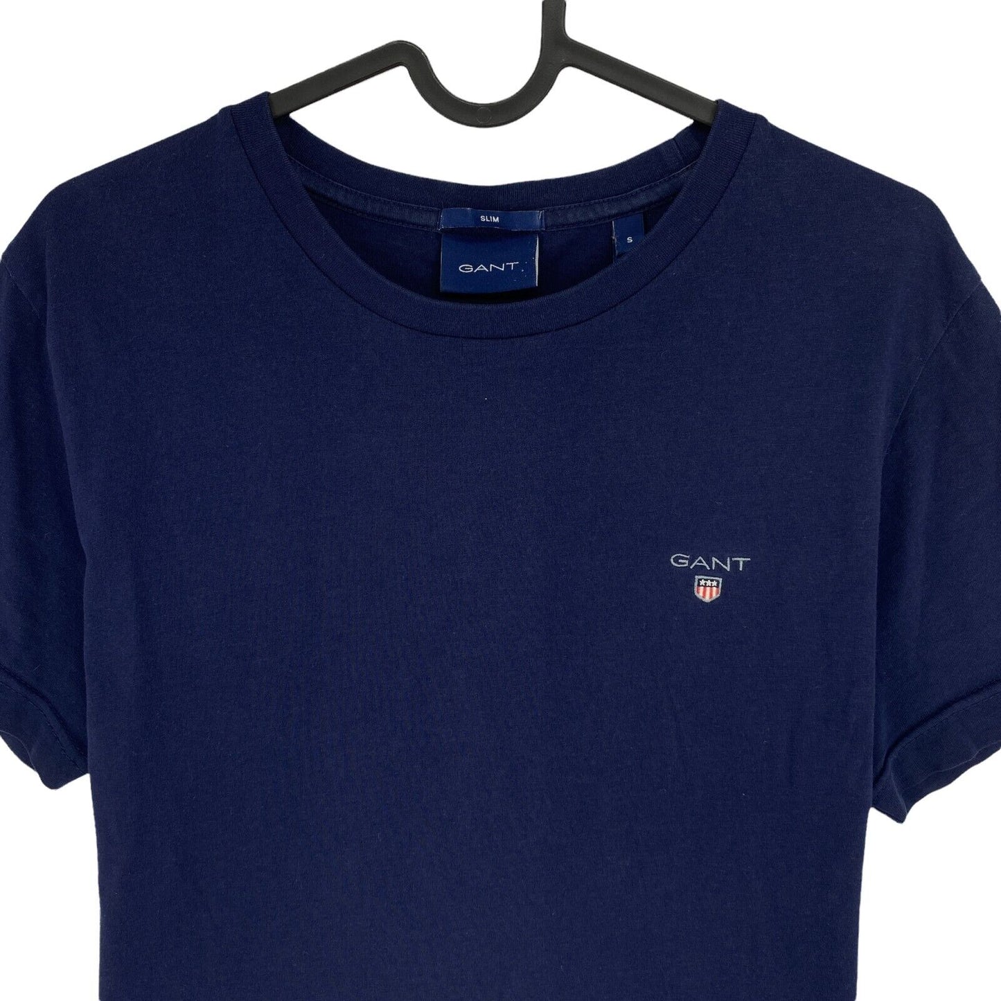 GANT Navy Blue Original Slim Crew Neck T-Shirt Size S