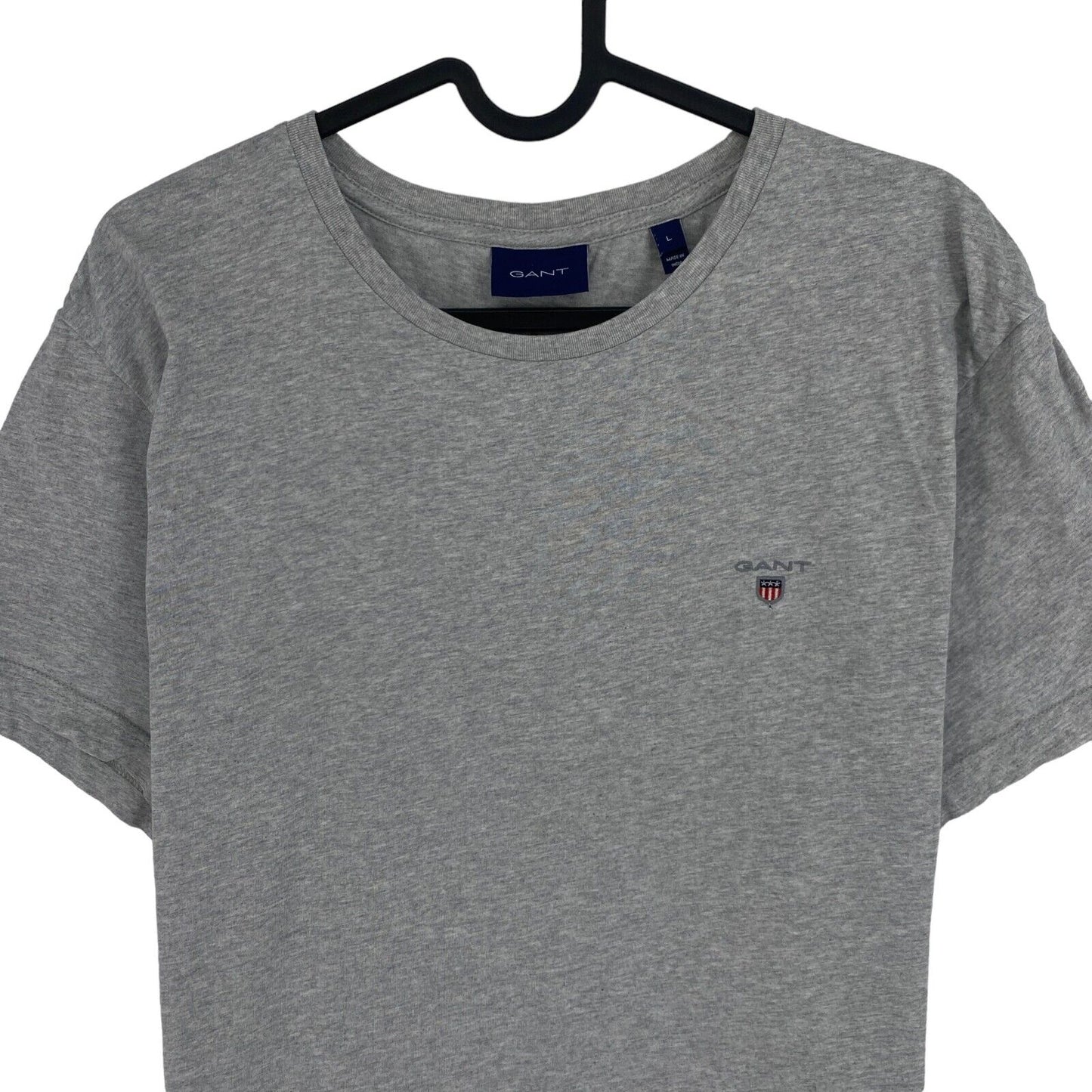 GANT Grey Original Crew Neck T Shirt Size L