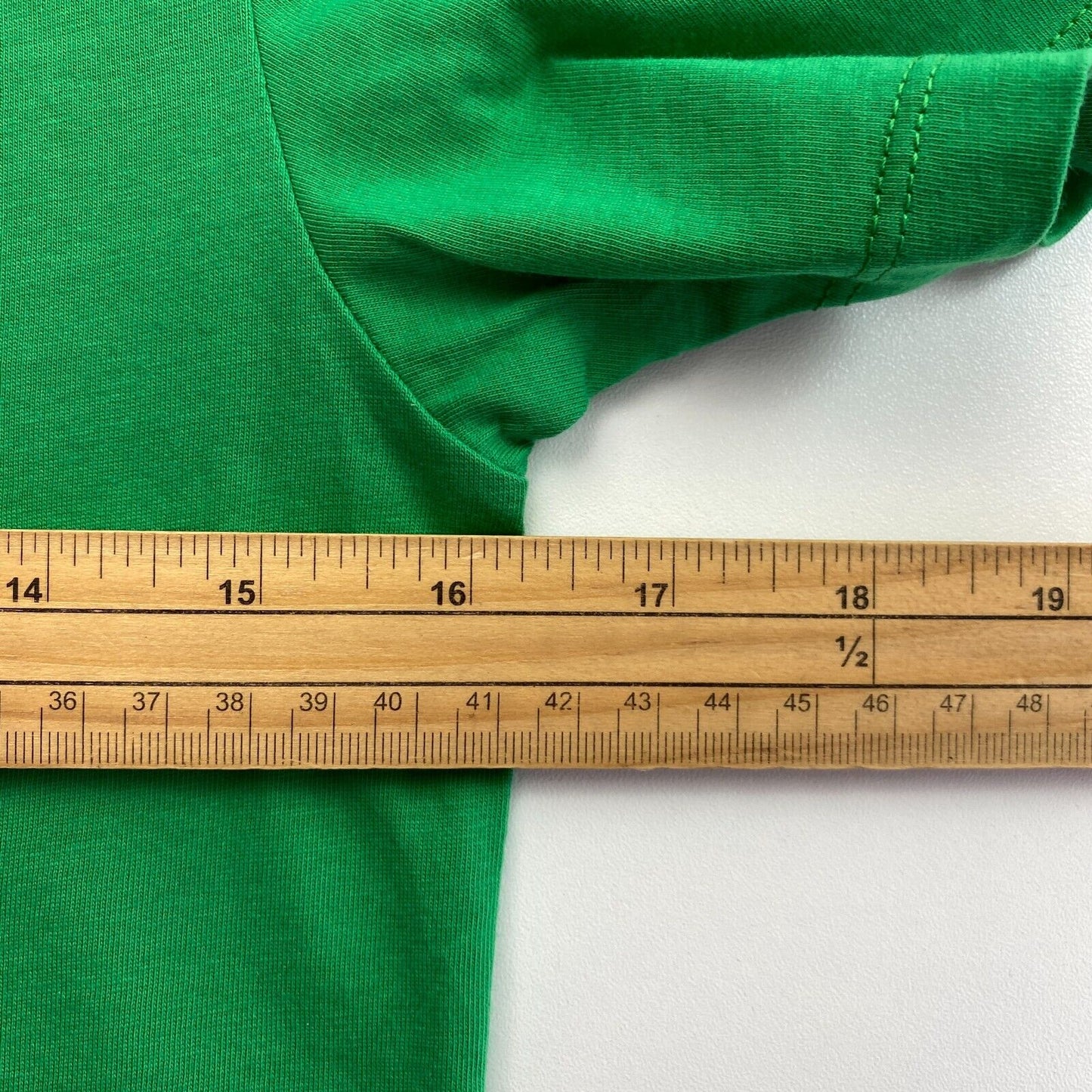 GANT T-shirt à col rond original vert pour garçon Taille 11-12 ans 146/152 cm