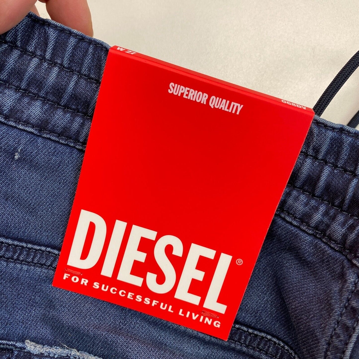 DIESEL Marineblaue Boyfriend-Jogging-Jeans, Größe W27