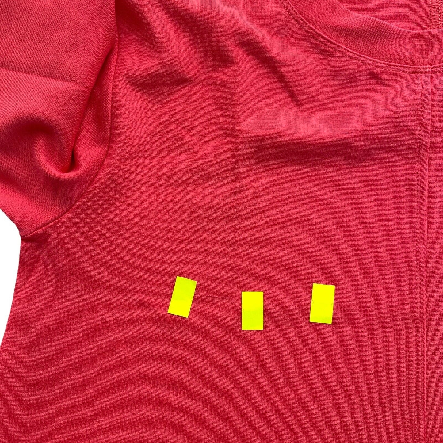 GANT Robe rouge à col rond en jersey A Line Taille M