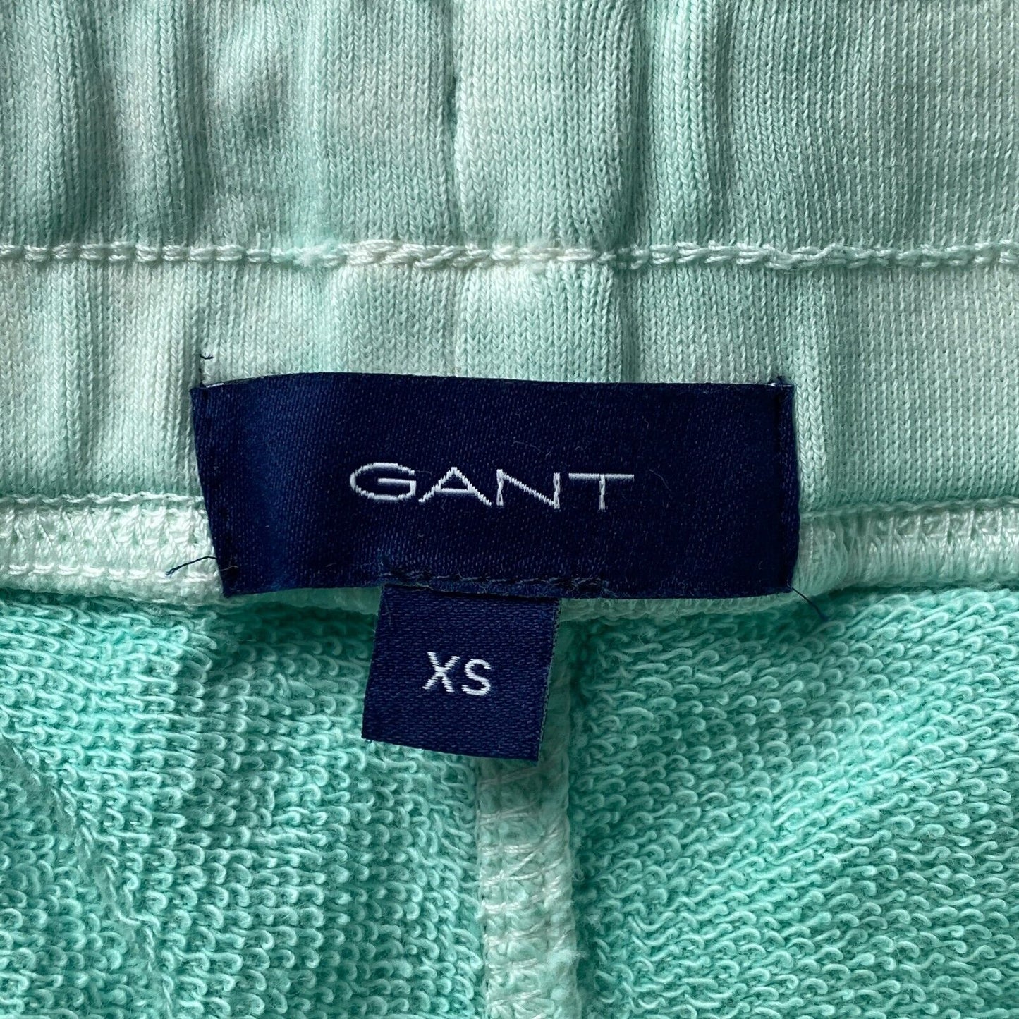 GANT Women Pastel Blue Regular Fit Sweat Shorts Size XS