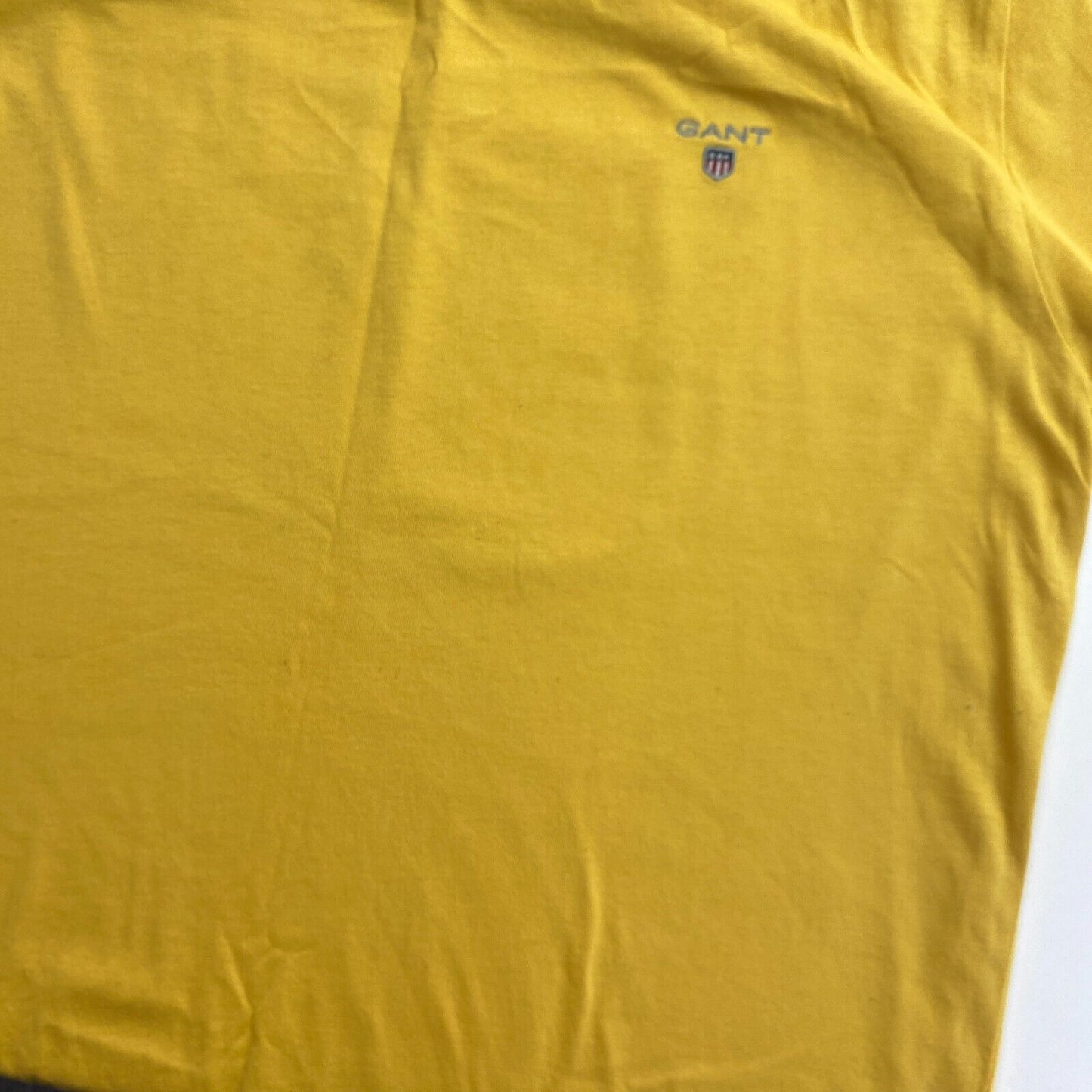 GANT Yellow Original Regular Crew Neck T-Shirt Size L