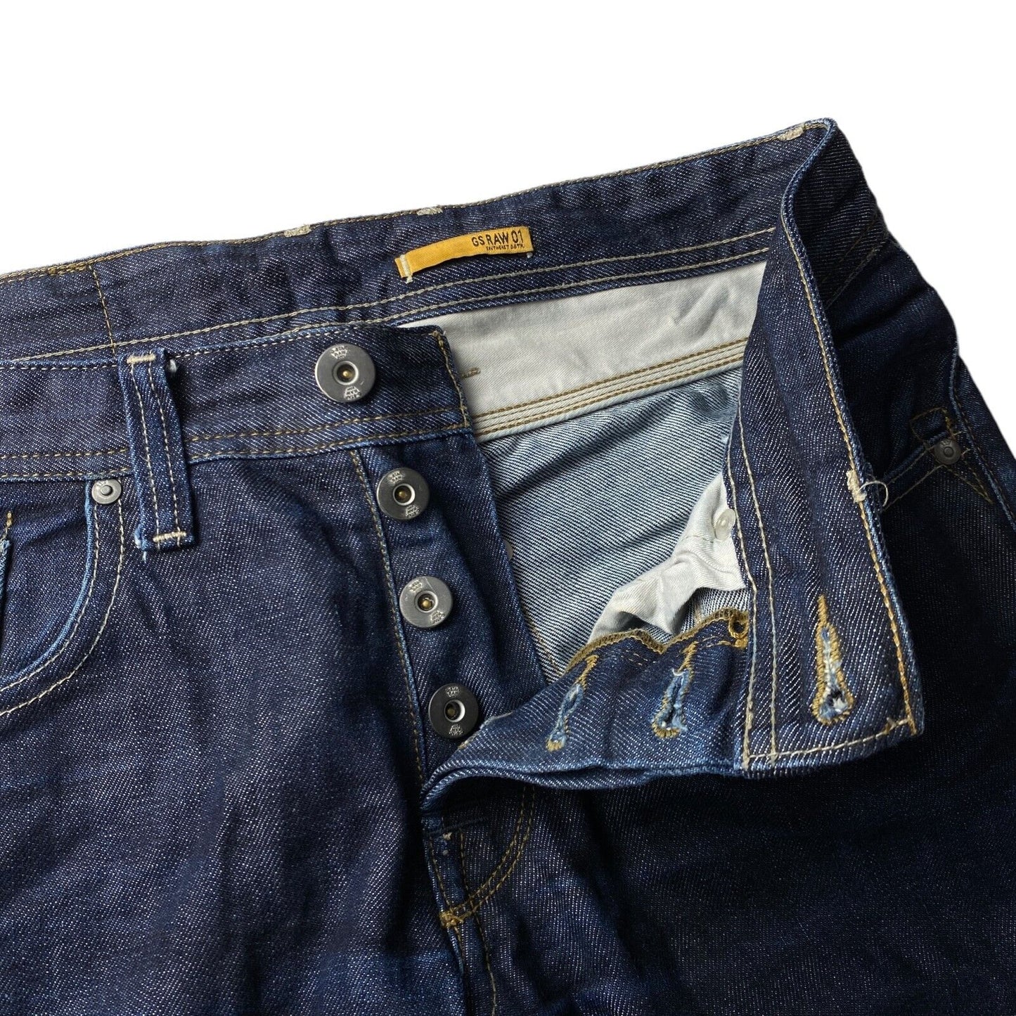 G-STAR RAW Dunkelblaue Slim Fit Jeans W31 L36