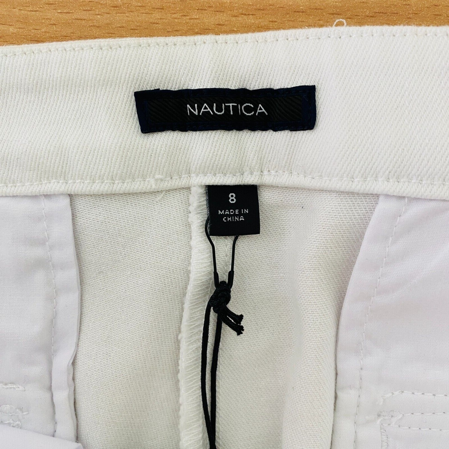 NAUTICA Women White Stretch Skinny Fit Jeans Size 8 W33