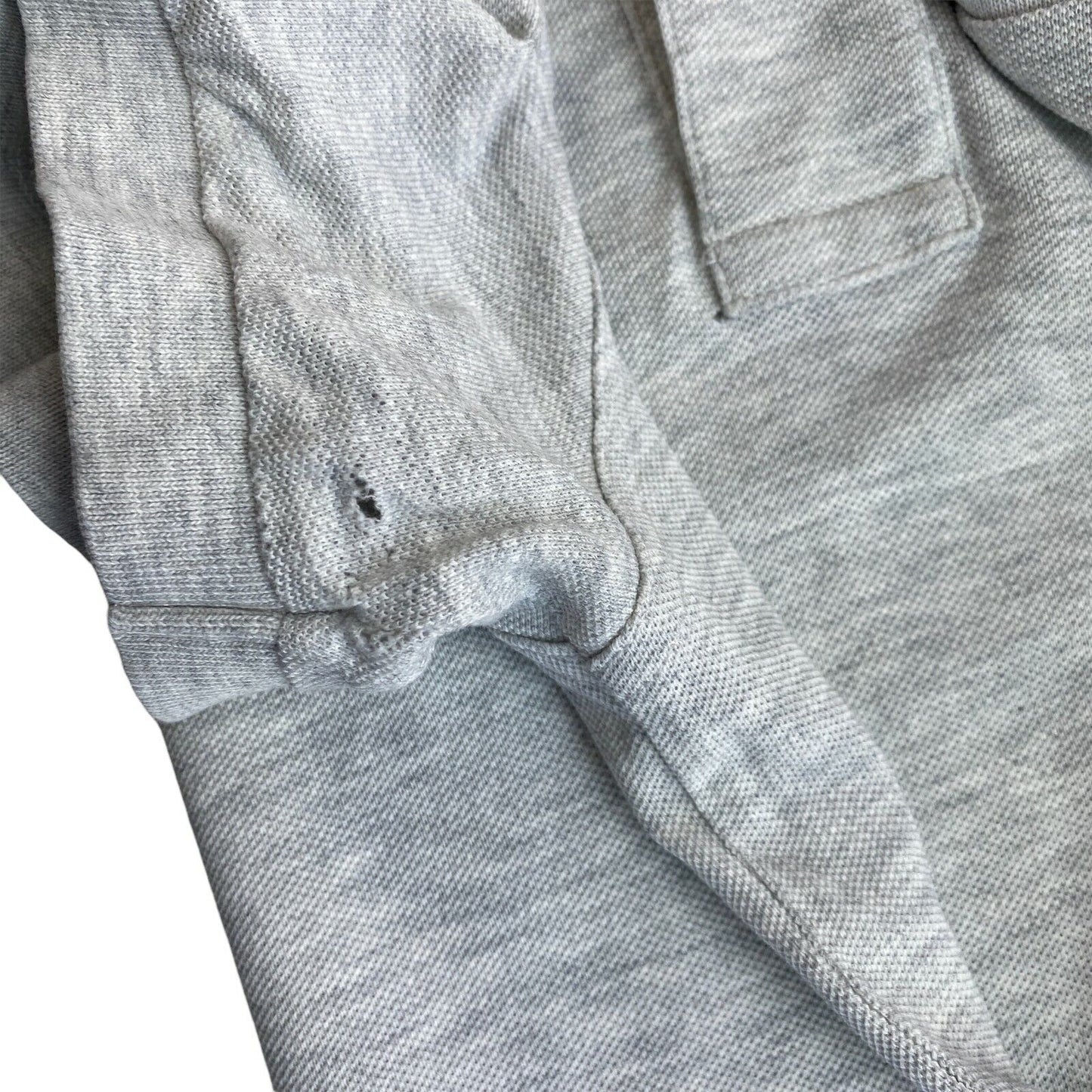 GANT Gris Slim Pique Rugger Polo Neck T Shirt Taille M