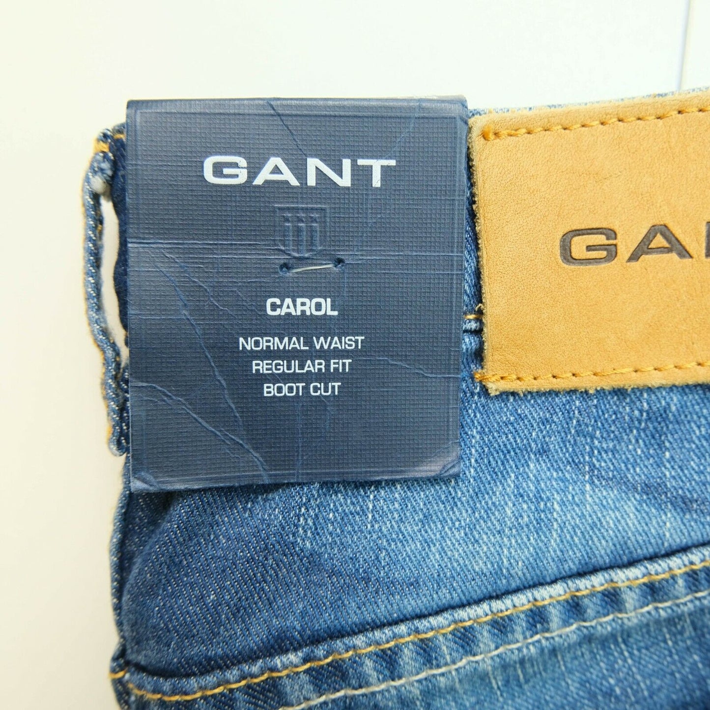 GANT Dark Blue Carol Novel Boot Cut Jeans Size W26 W28 L34