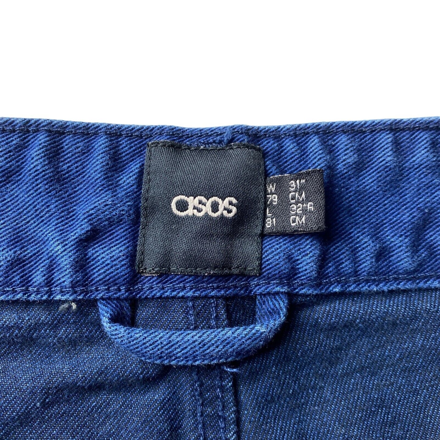 ASOS Damen Jeans in normaler Tapered-Fit-Passform, Blau, W31 L32