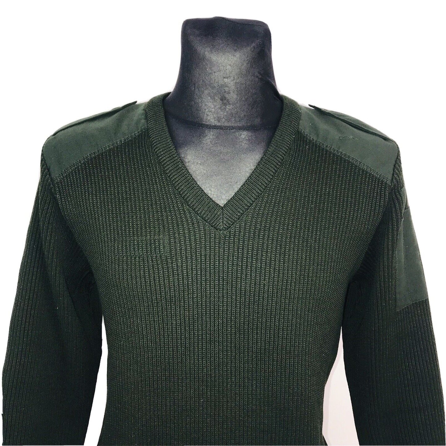 Official French Army Issue High Quality Green Jumper Sweater Size M