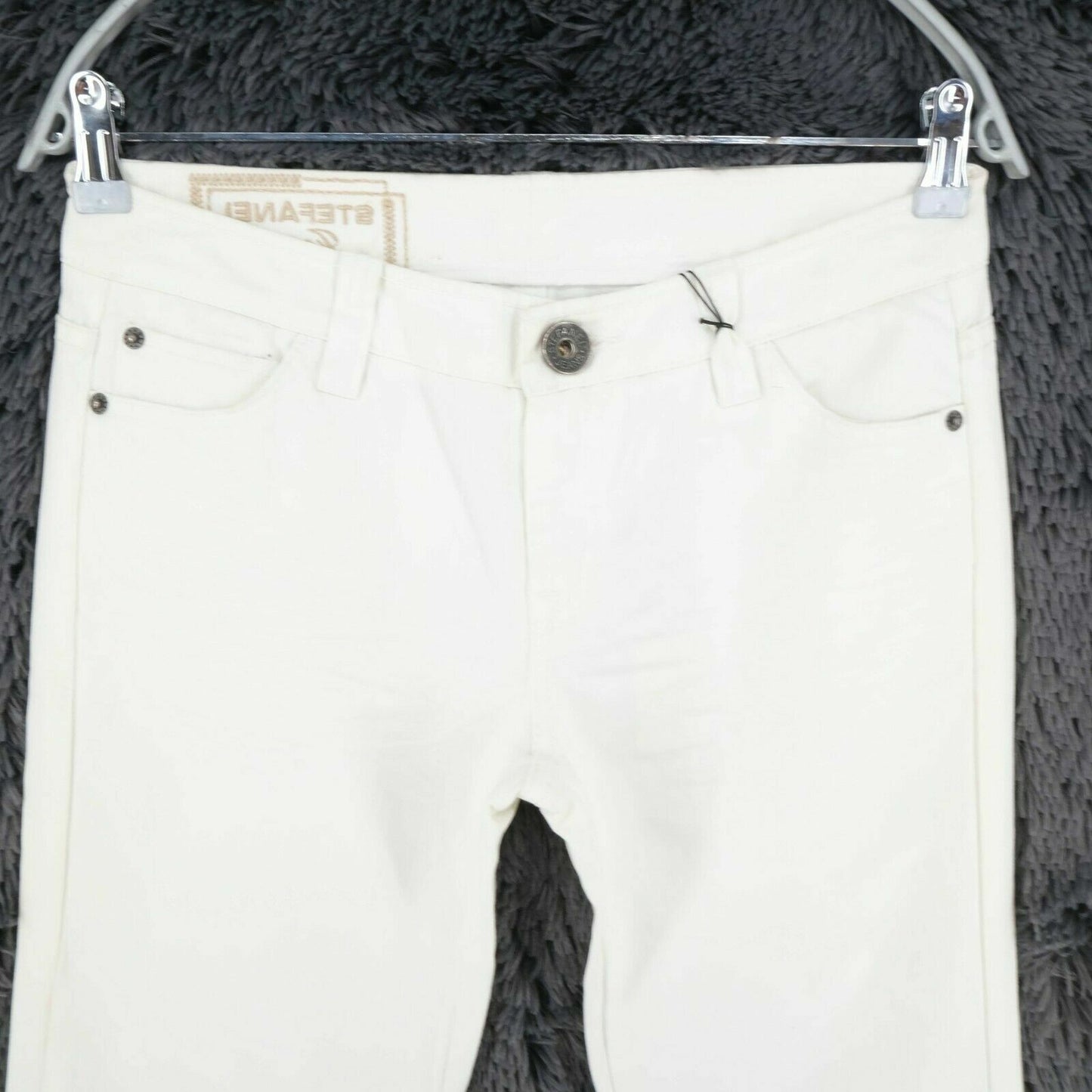 STEFANEL White Wide Legs Jeans Size EU 36 38 UK 6 8 US 4 6