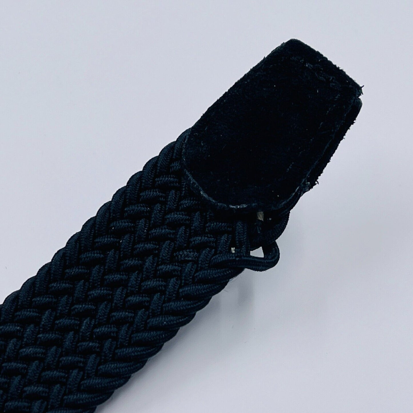 GANT Ladies Dark Blue Elastic Stretchy Braid Belt Size 80 cm 32 in.