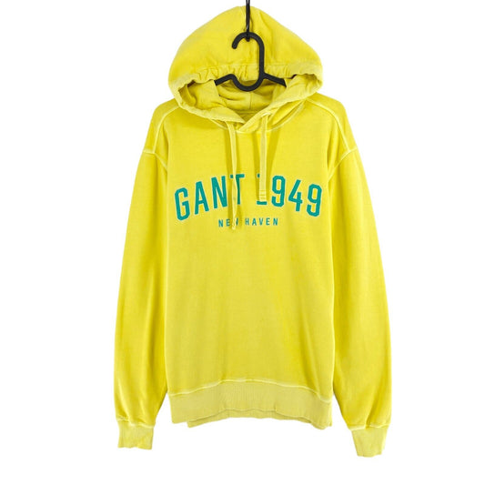 GANT Yellow Sun Faded Sweat à capuche Pull Taille S