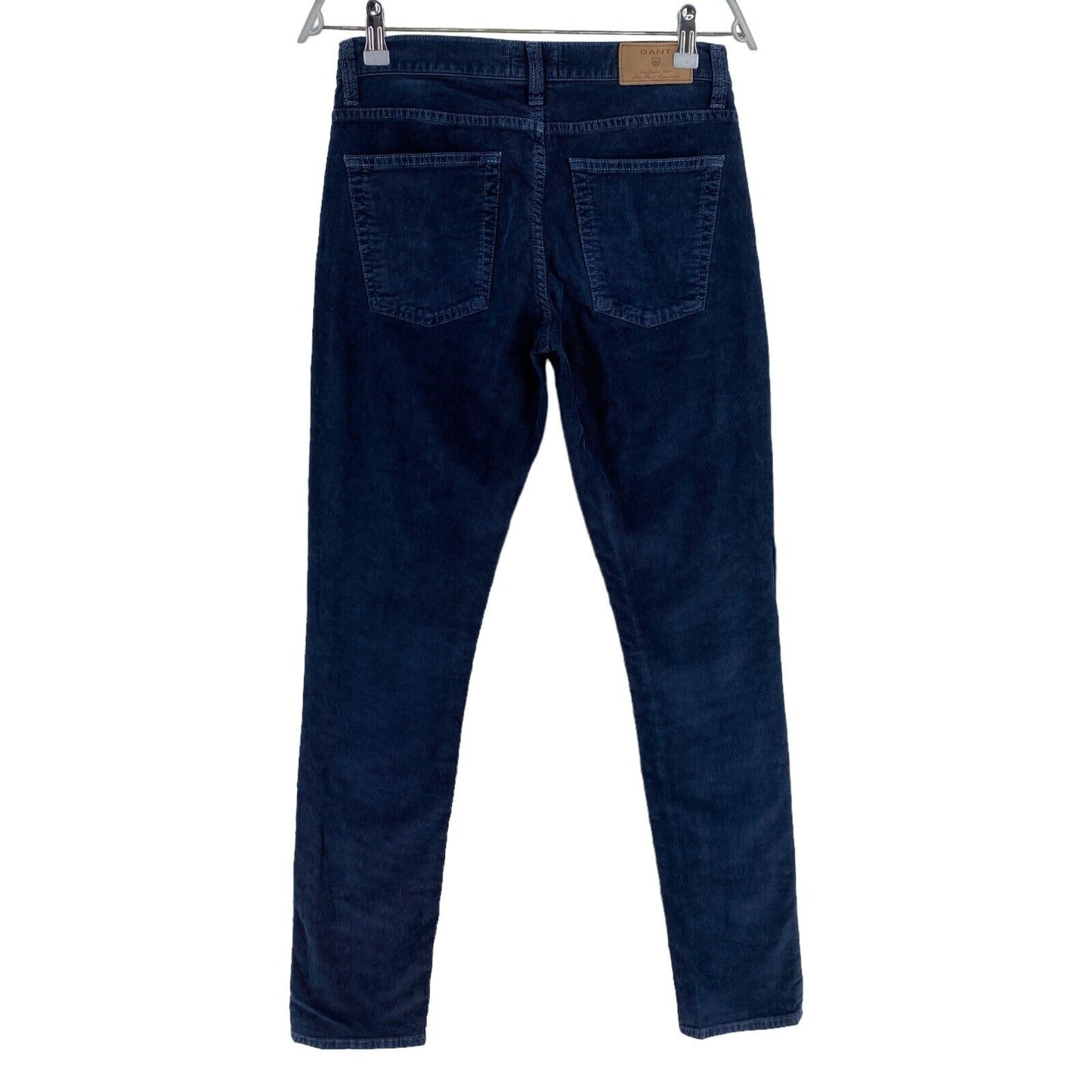 GANT Jeans Dana aus Cord mit geradem Bein, Marineblau, Größe W28 L32