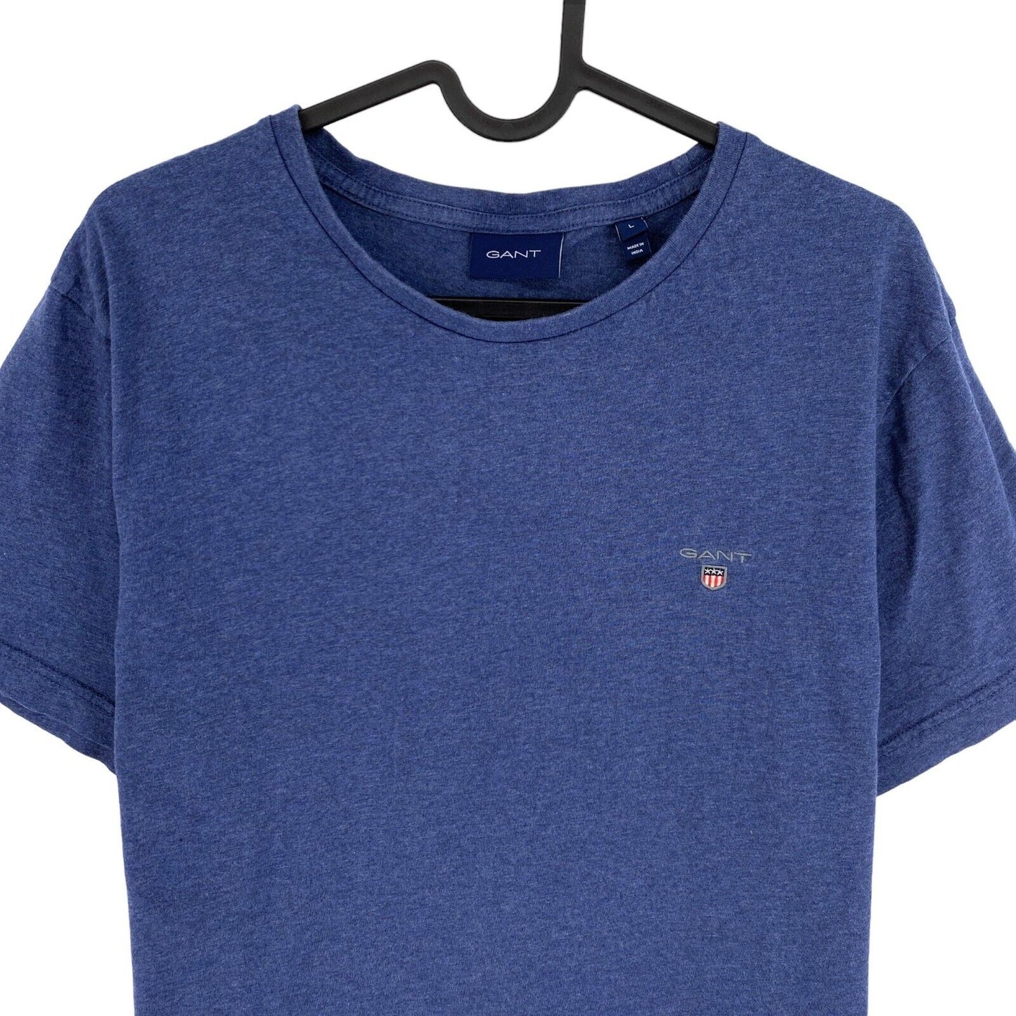 GANT Blau Original Rundhals-T-Shirt Größe L