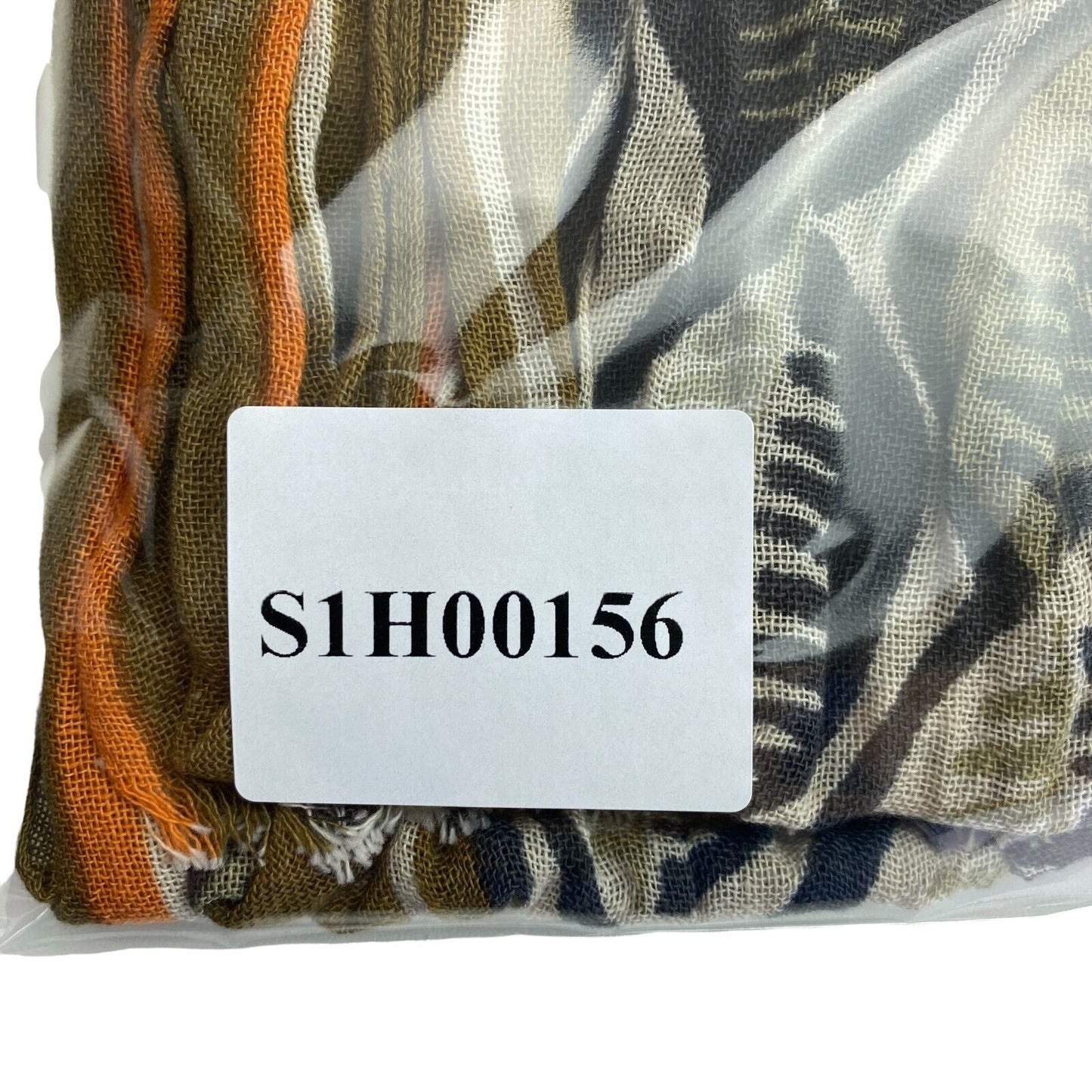 CAMEL ACTIVE Brown Printed 100% Cotton Scarf Shawl