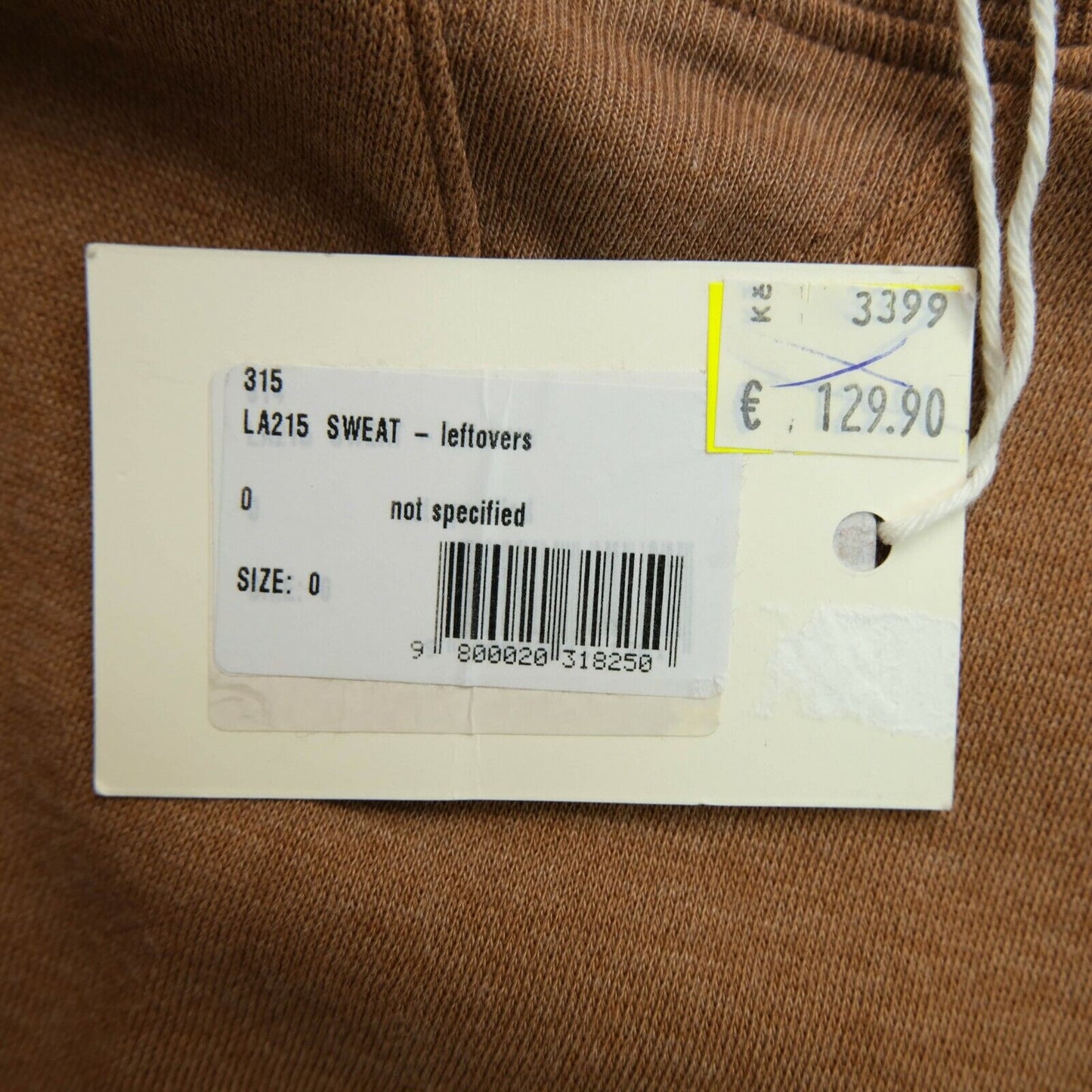 GANT Pull à col rond raglan marron taille S