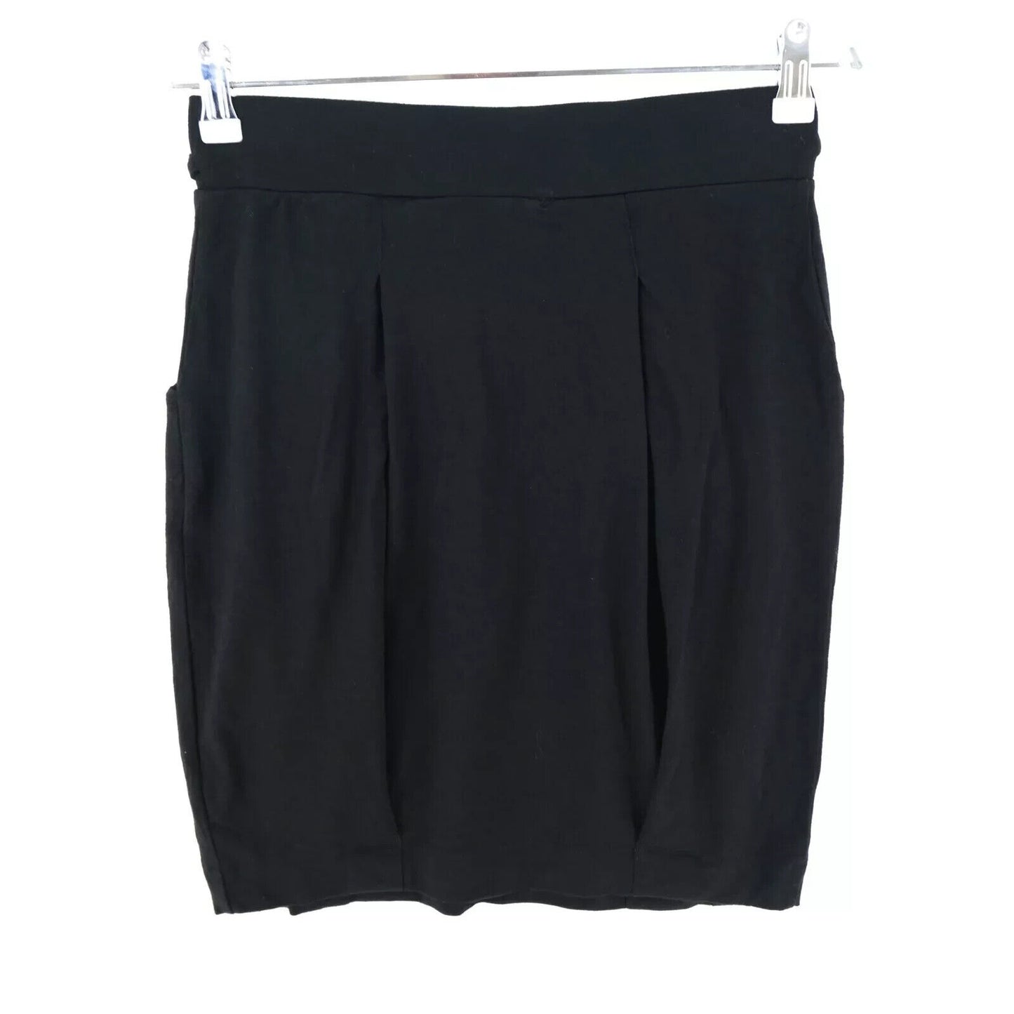 RRP €225 PLEIN SUD JEANIUS Black Skirt Size IT 42 EUR 38 US 8 W27